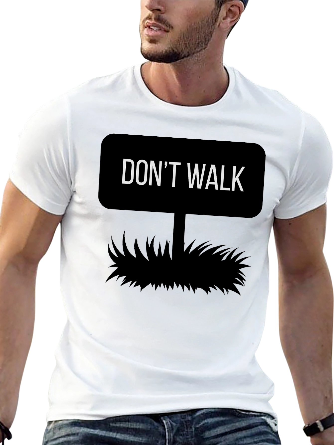 Dont Walk Graphic Tee - Funny T-Shirt