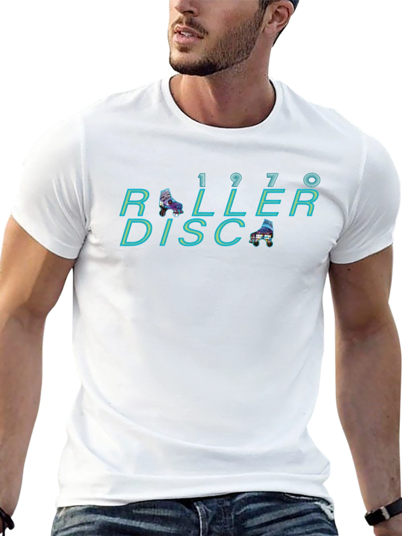 Roller Disco 1970s T-Shirt