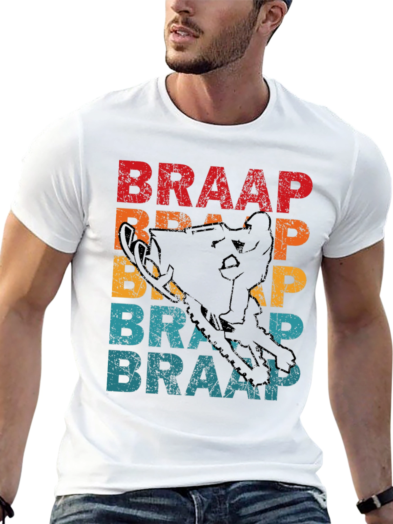 Braap Graphic Tee - Snowmobile T-Shirt