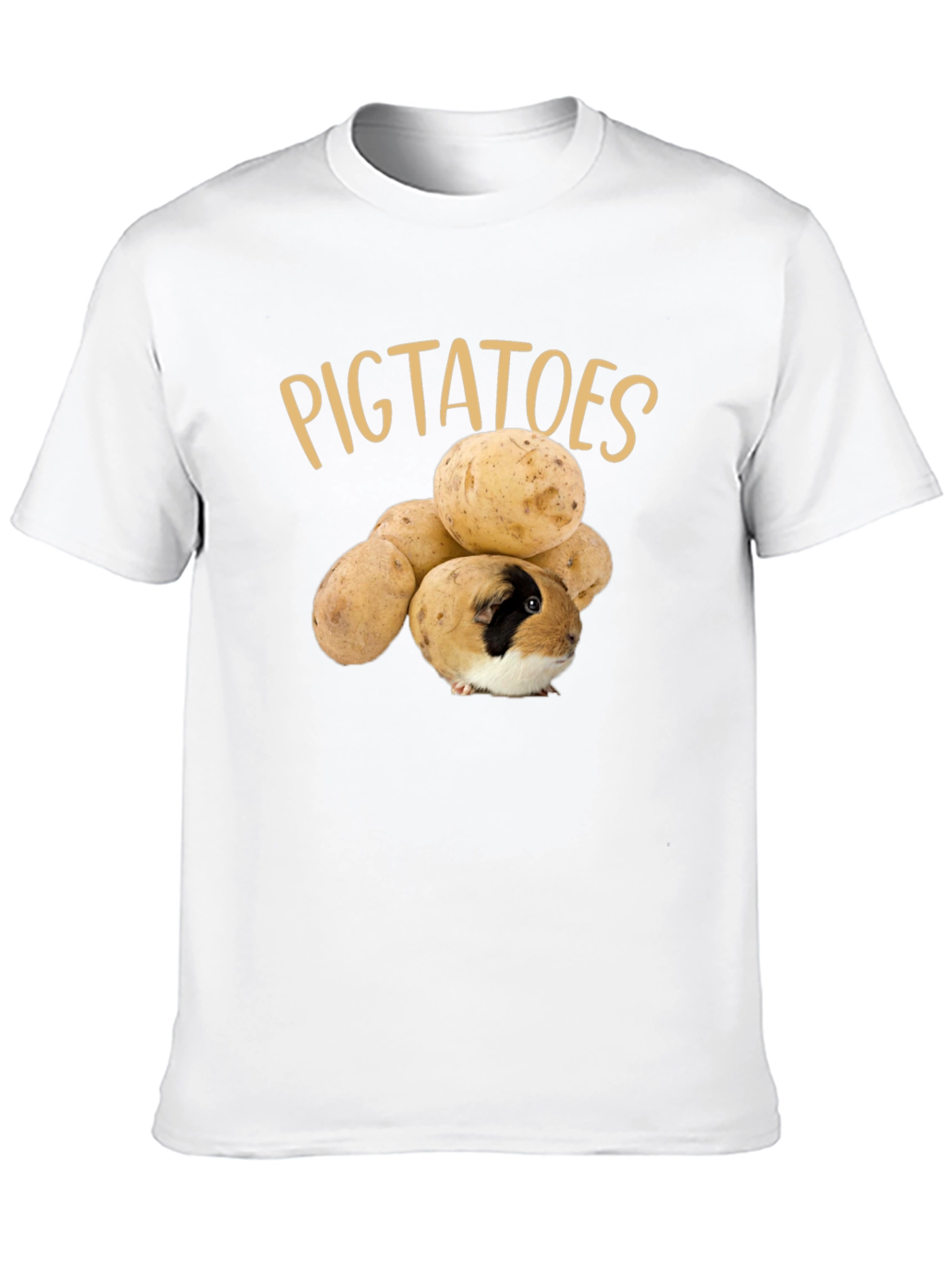 Pigtatoes T-Shirt - Guinea Pig & Potato Funny Tee