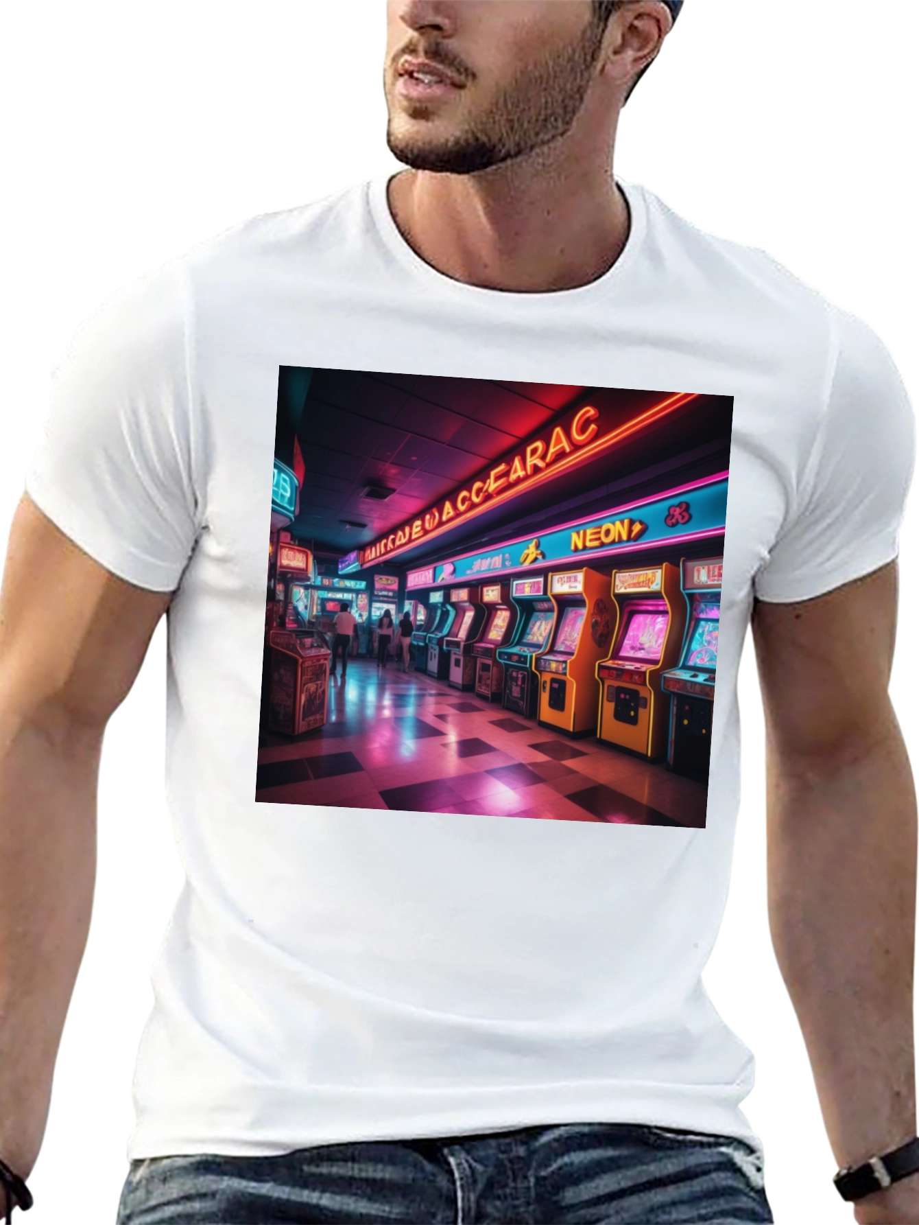 Retro Arcade Game T-Shirt