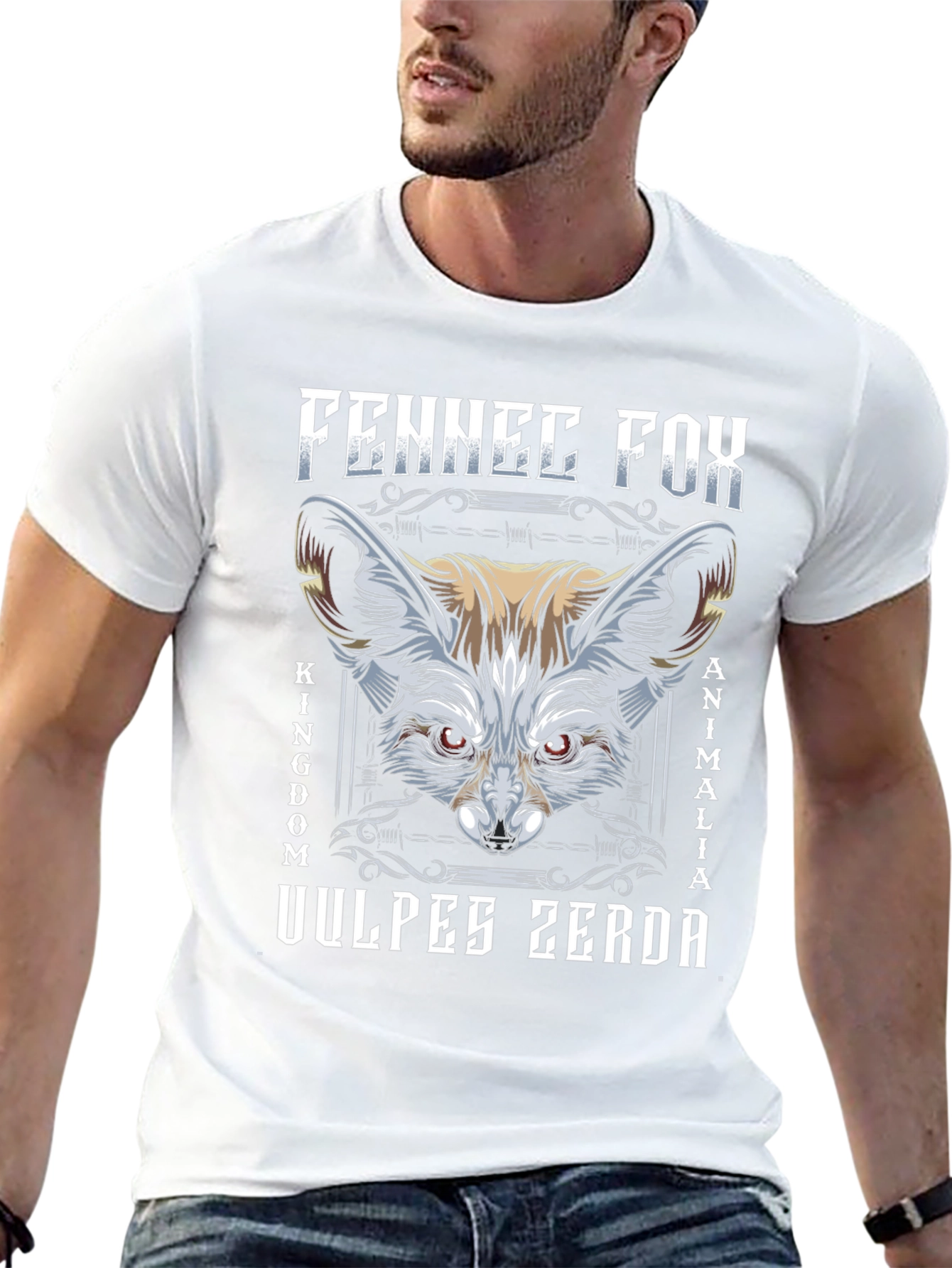 Fennec Fox Kingdom Animalia T-Shirt