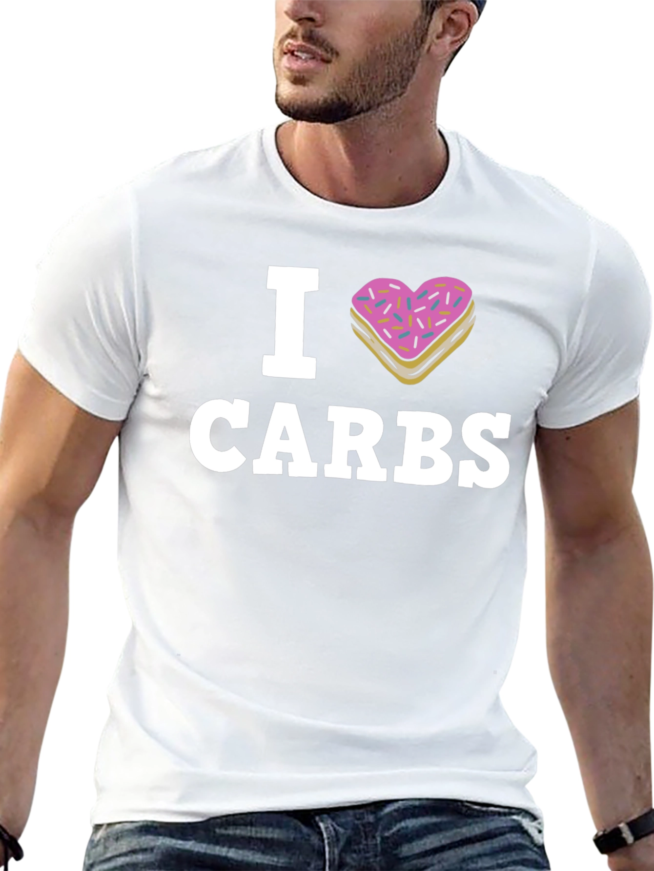 I Love Carbs Doughnut T-Shirt