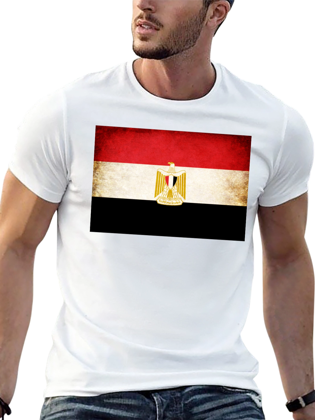 Egyptian Flag Graphic T-Shirt