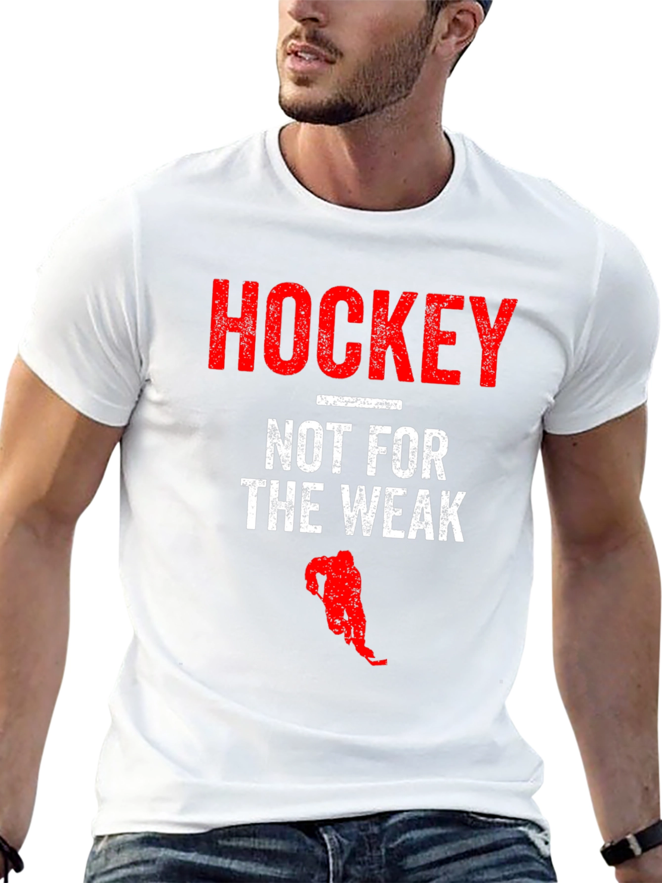 Hockey Not For The Weak Graphic T-Shirt