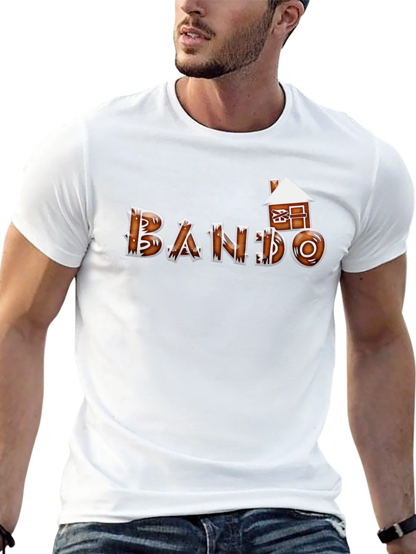 BANDO Gingerbread House T-Shirt - Unique Holiday Style!