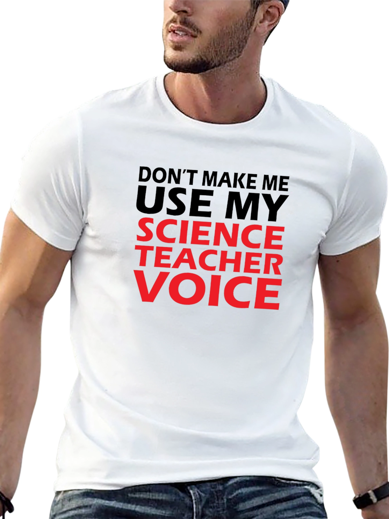 Science Teacher Voice T-Shirt - Funny Geeky Tee