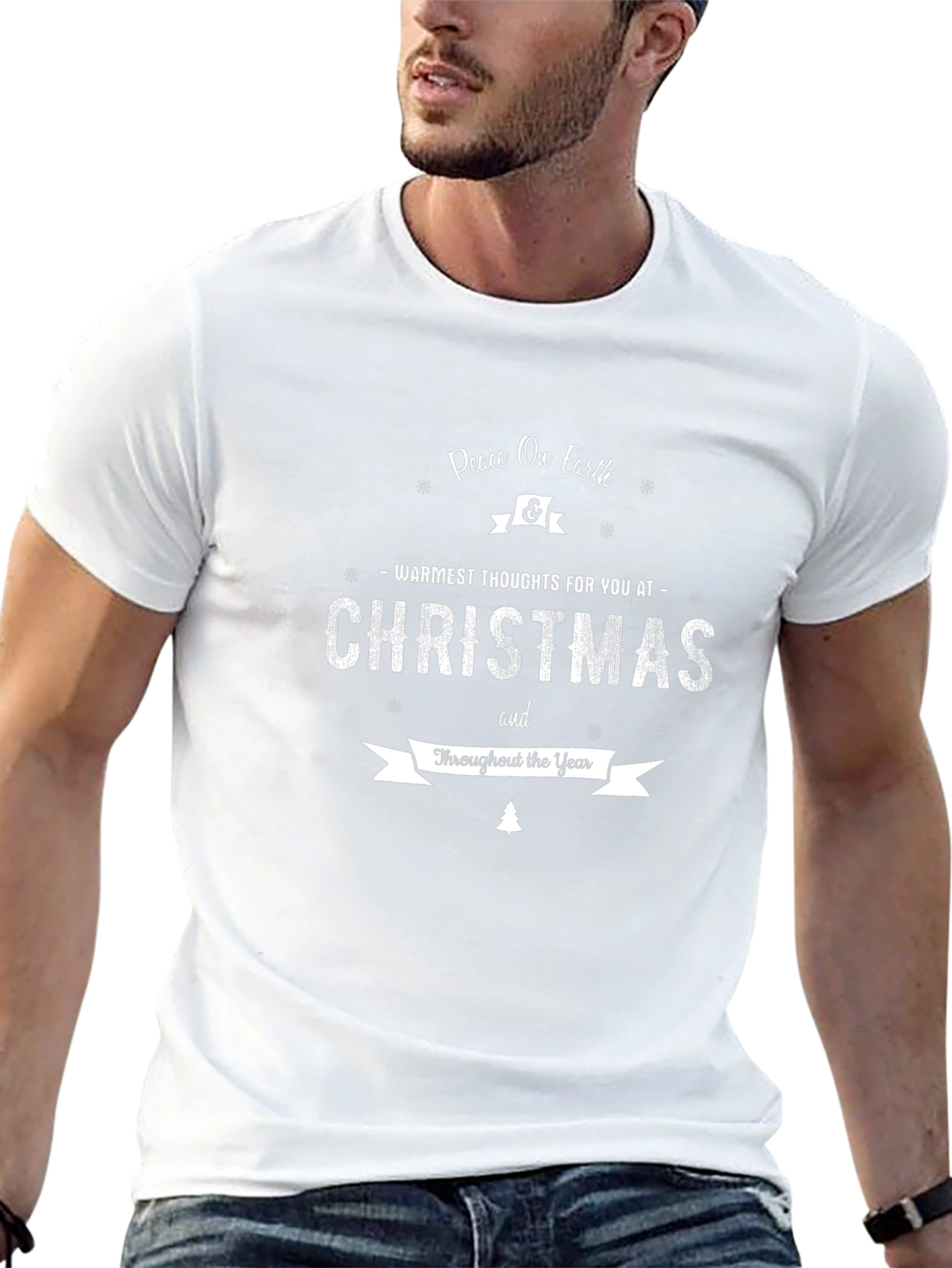 Christmas Peace on Earth Graphic T-Shirt