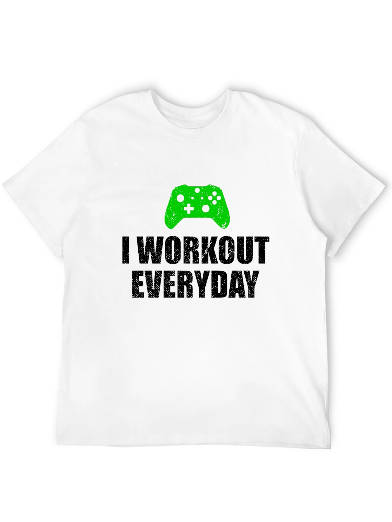 Gamer Workout T-Shirt - I Workout Everyday