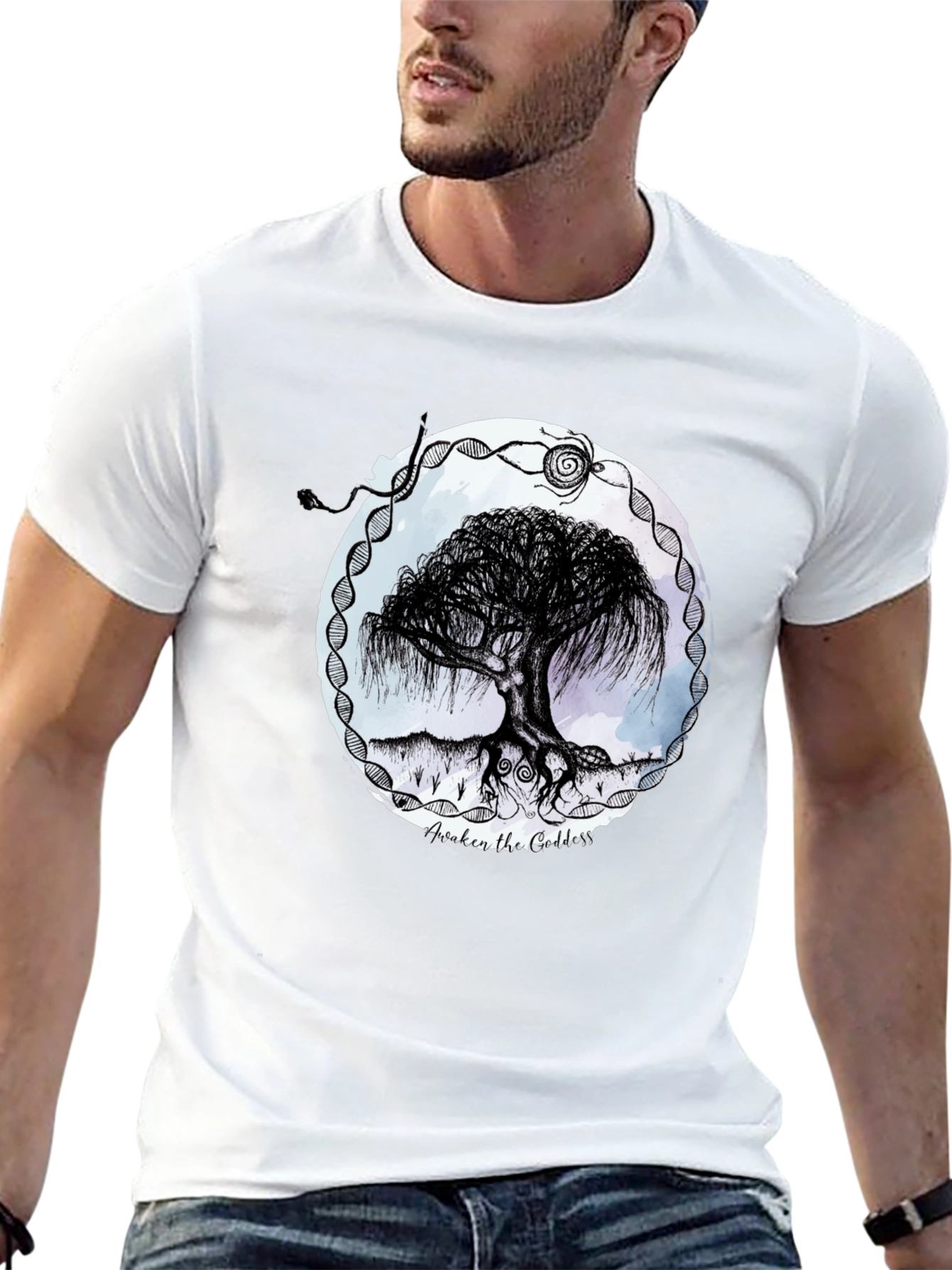 Tree of Life Graphic Tee - Unisex Black T-Shirt