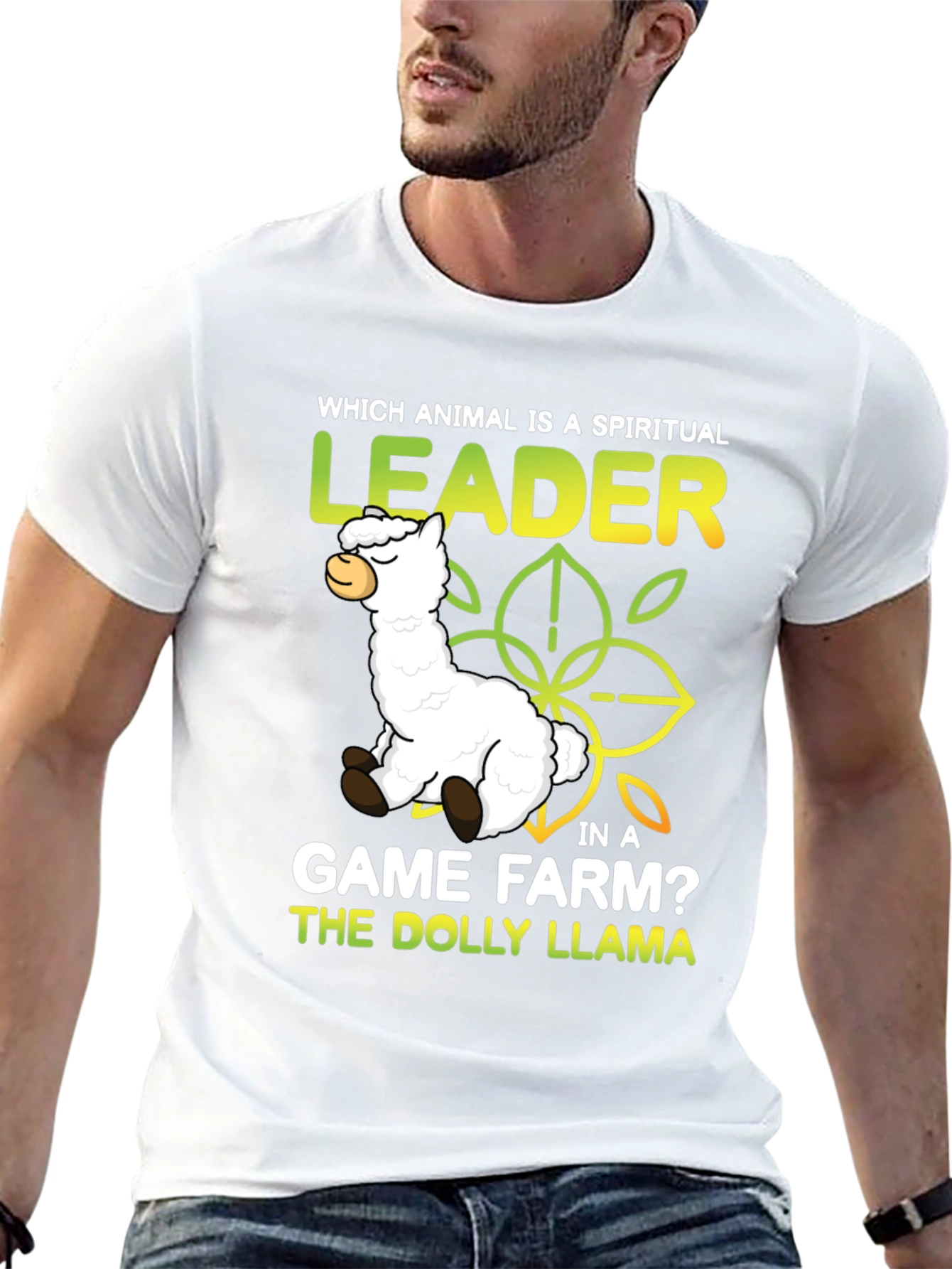 Dolly Llama Funny Graphic T-Shirt