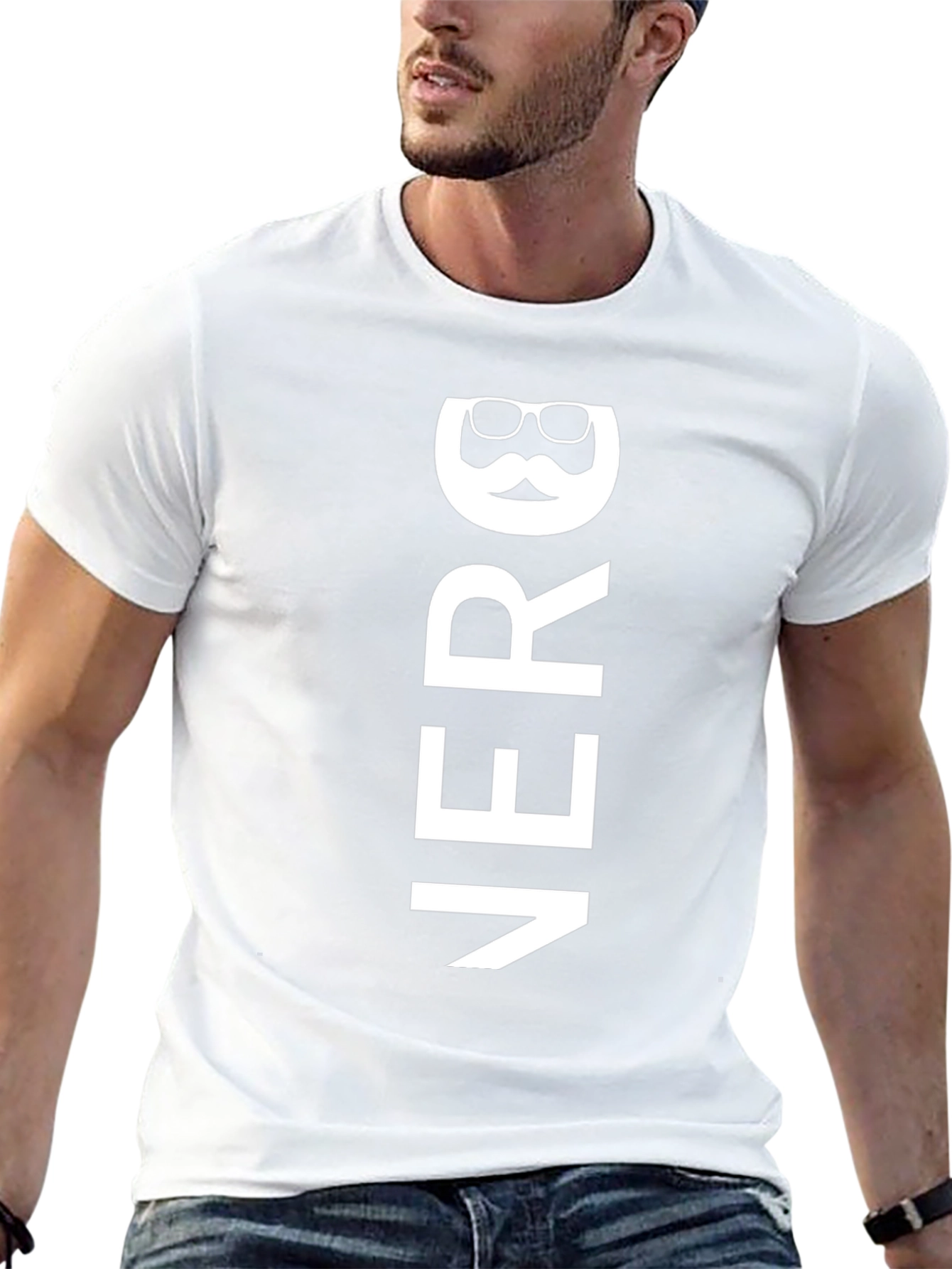 Nerd Graphic Tee - Stylish Mens T-Shirt