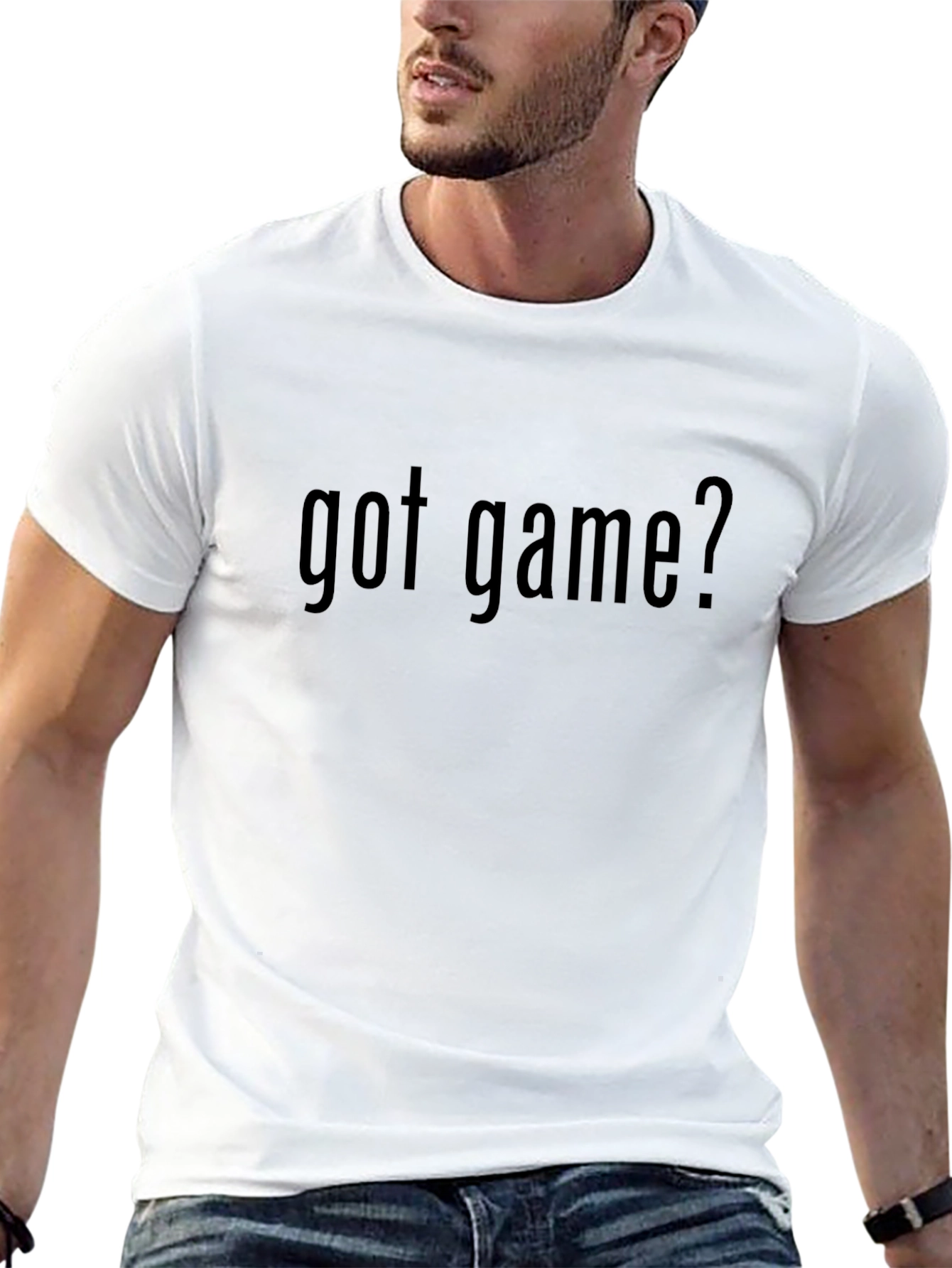 Got Game? Black Graphic Tee - Mens Casual T-Shirt