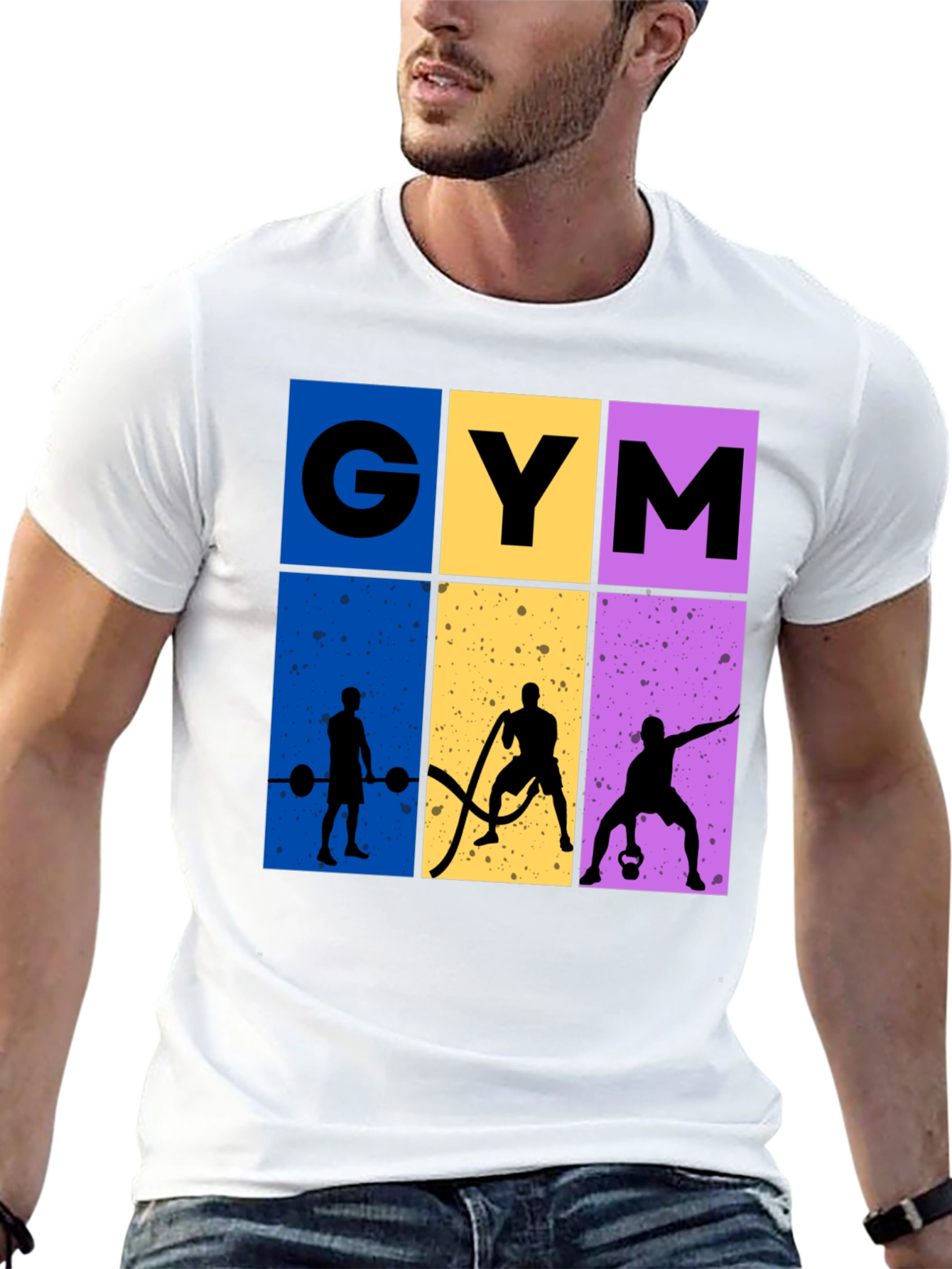 Gym Motivation T-Shirt - Fitness Workout Tee