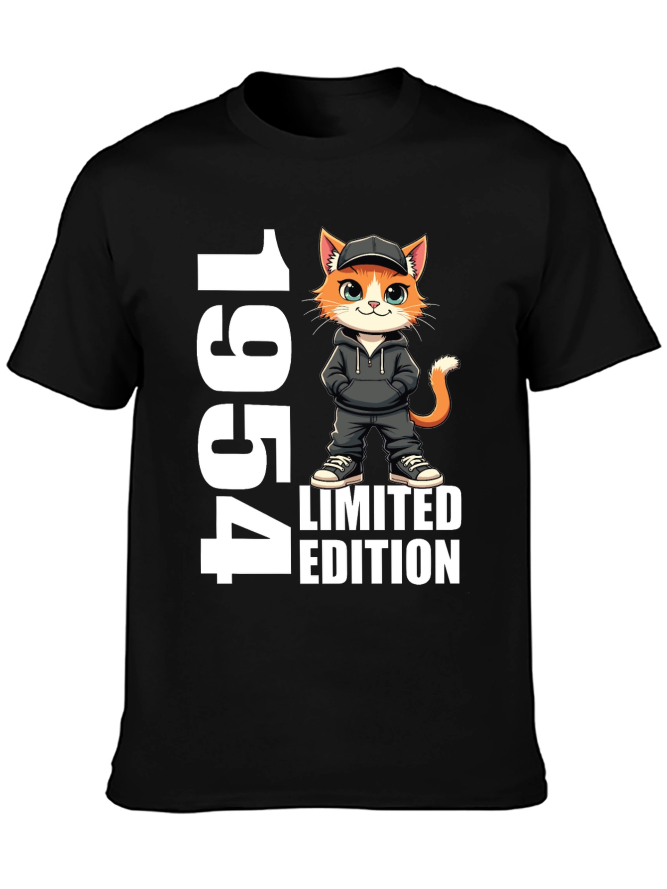1954 Limited Edition Cat Graphic Tee