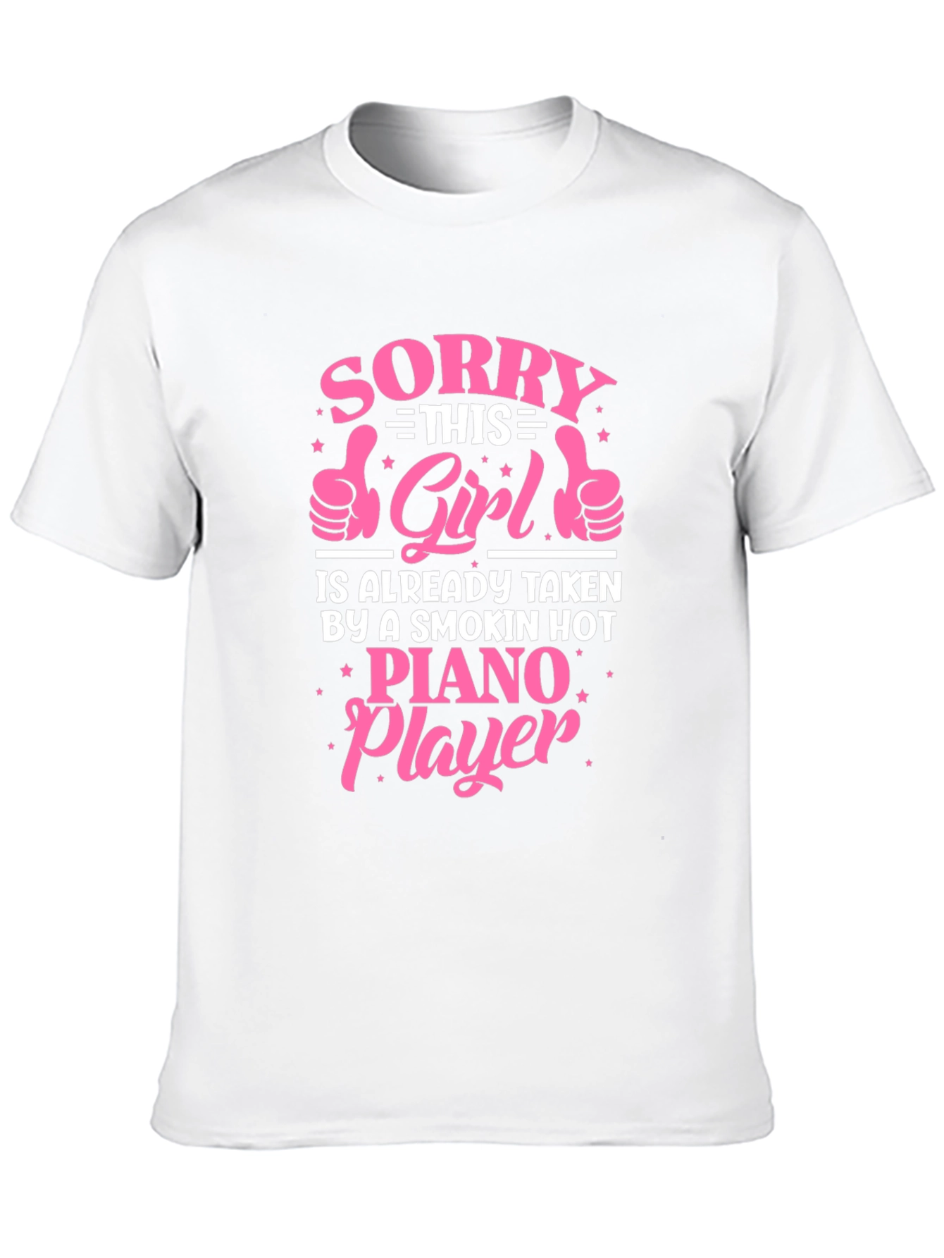 Smokin Hot Piano Player T-Shirt - Funny Graphic Tee