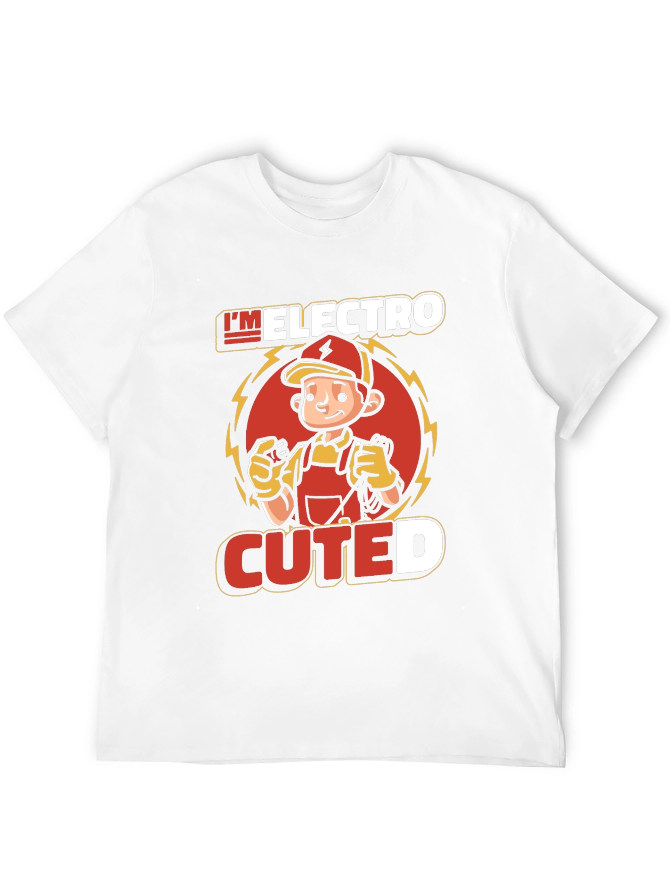 Electro-cuted Funny Electrician T-Shirt
