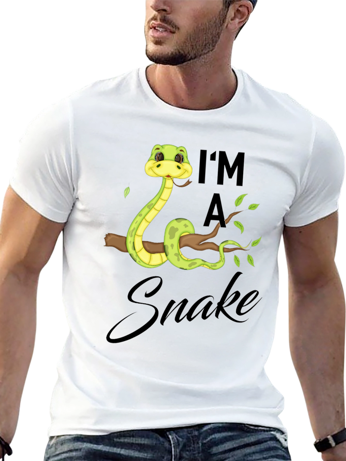 Im a Snake Cartoon T-Shirt