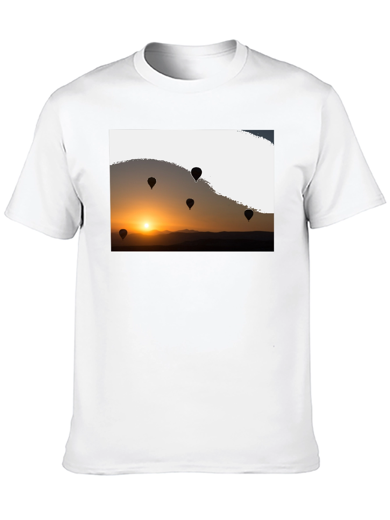 Sunset Balloon Ride Tee