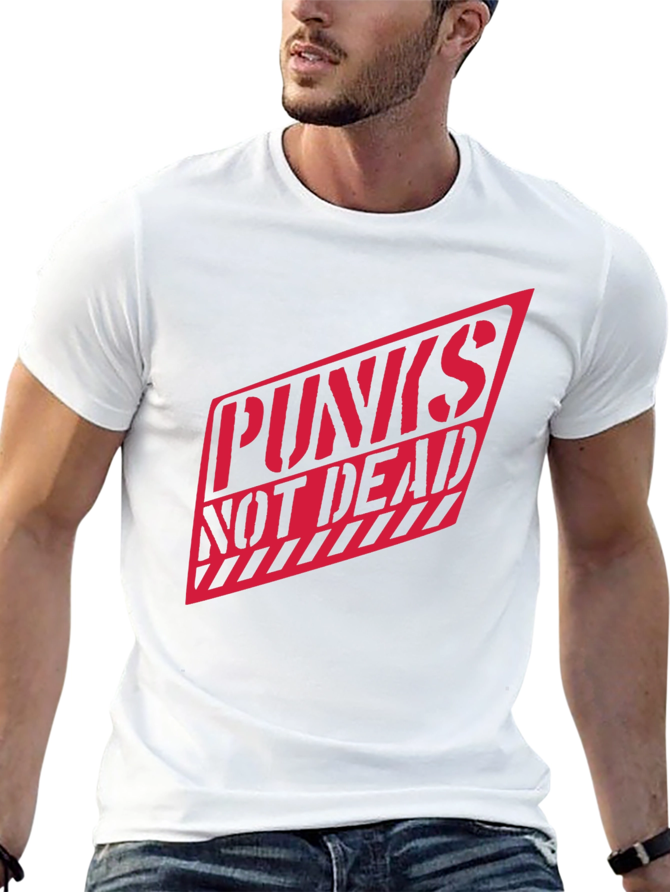 Punks Not Dead Graphic Tee
