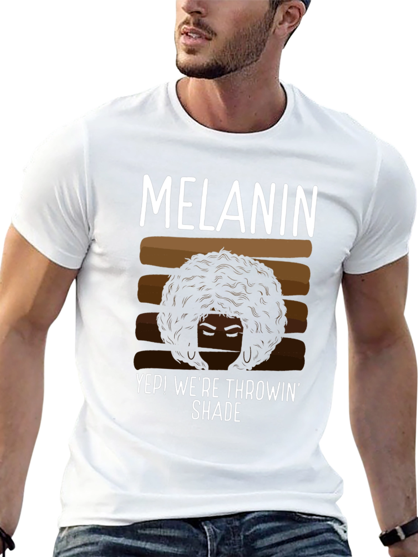 Melanin Throwing Shade T-Shirt