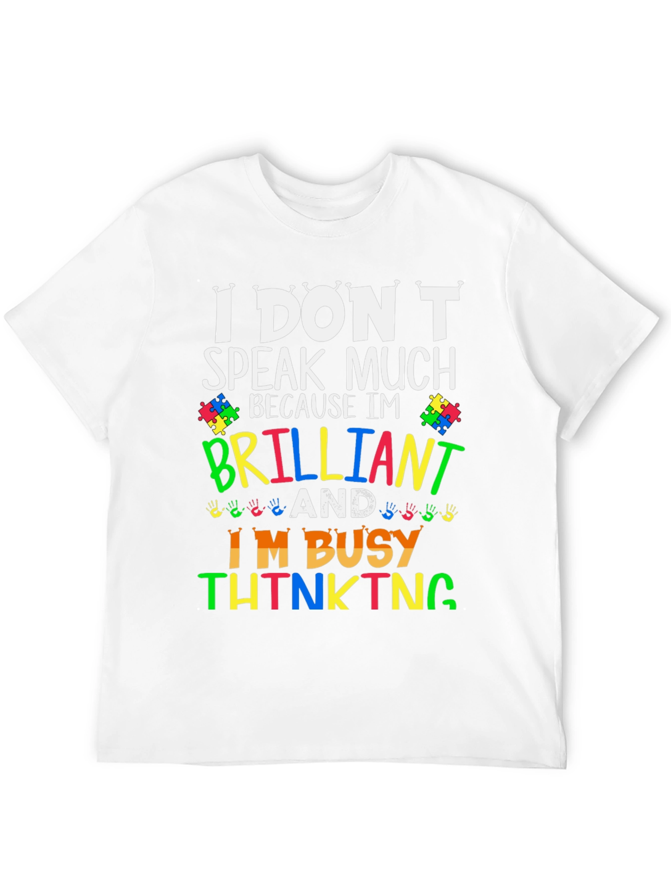 Autism Awareness T-Shirt: Im Brilliant
