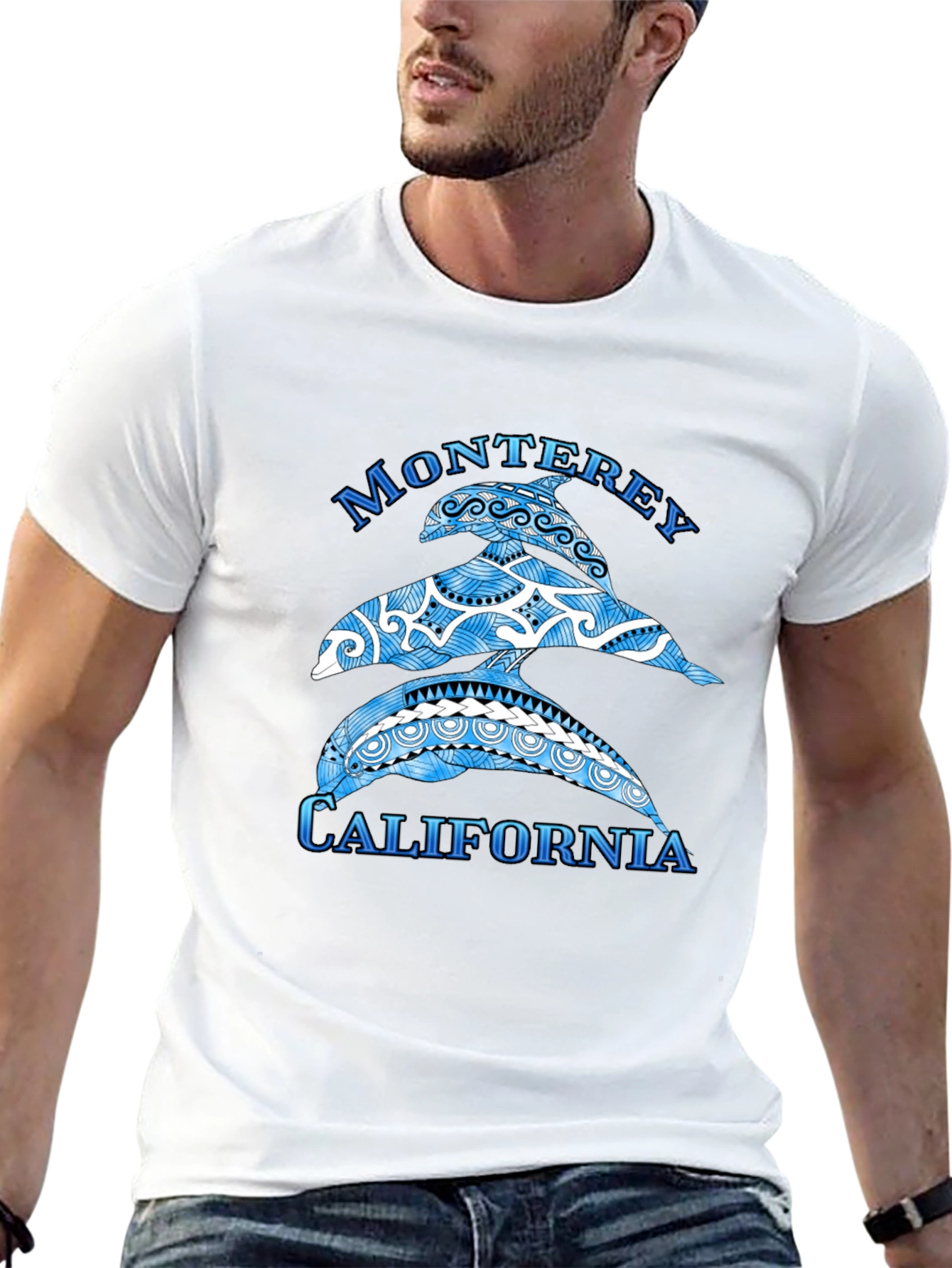 Monterey California Dolphin T-Shirt