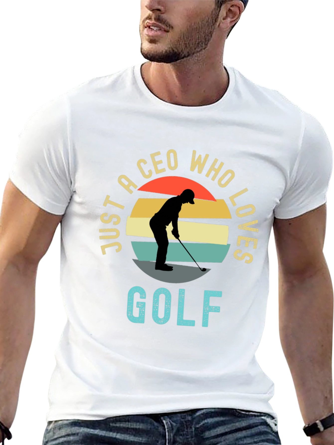 CEO Golf Lover T-Shirt - Unique Golfer Apparel