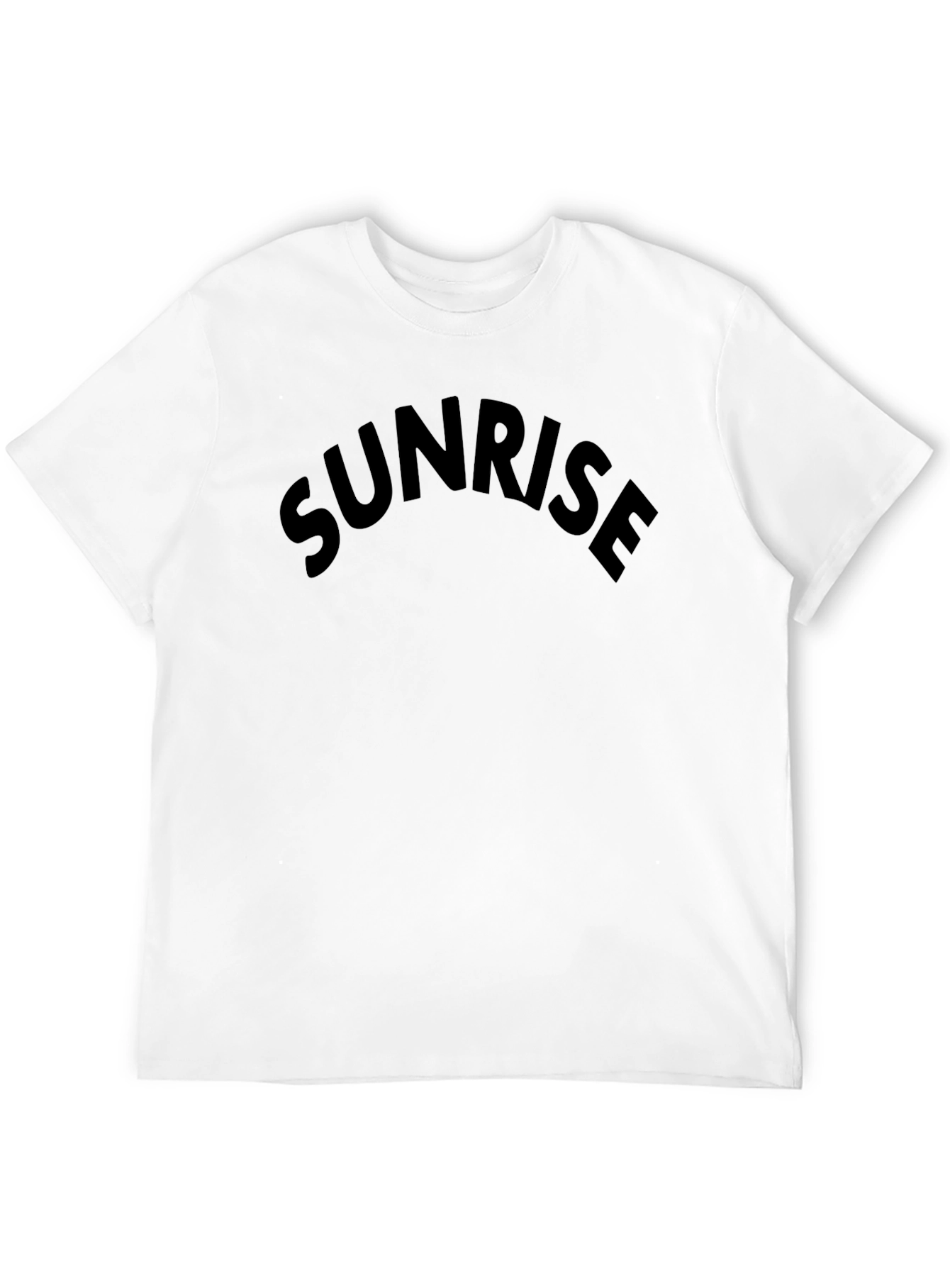Sunrise Graphic Black T-Shirt