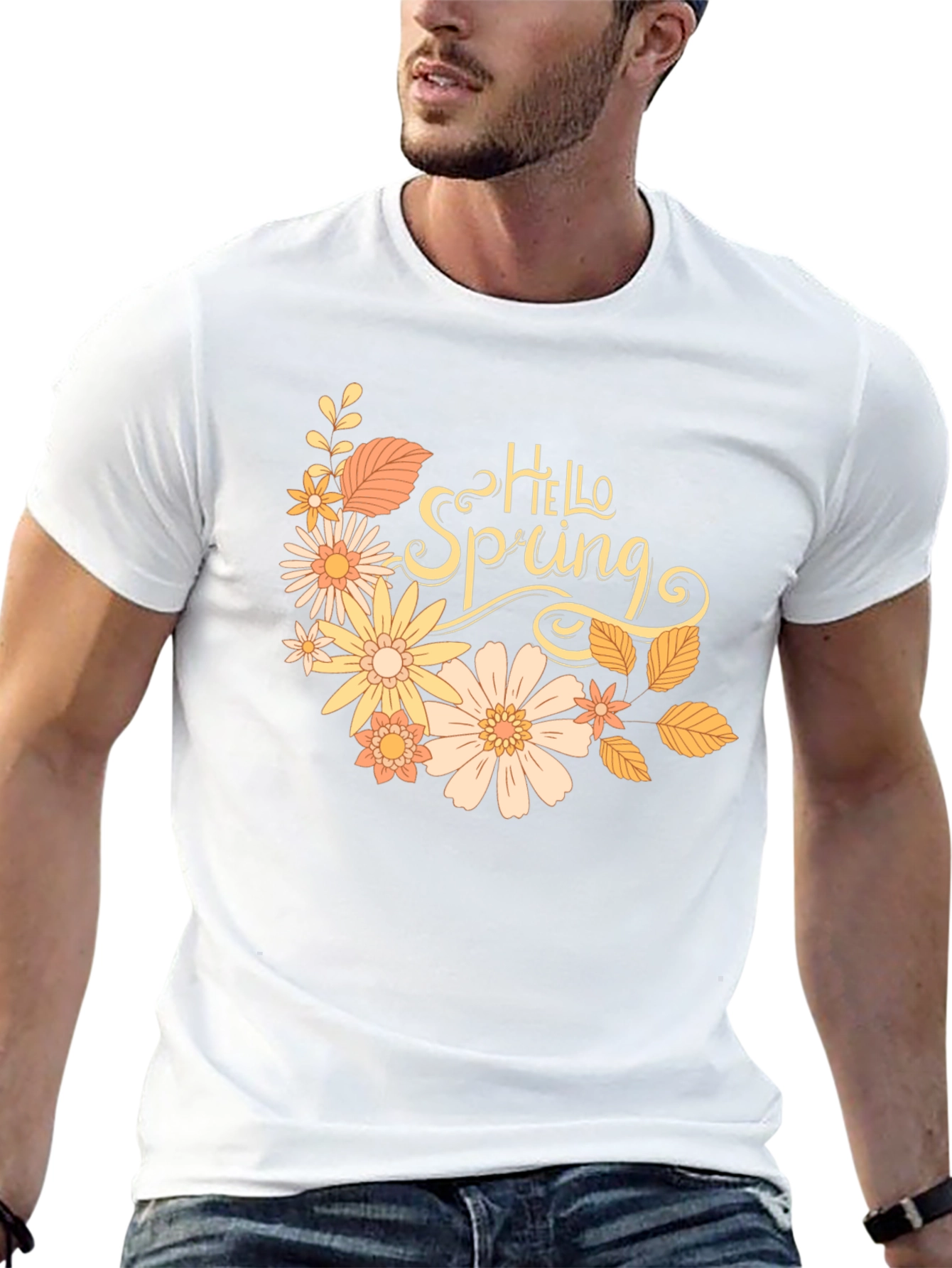 Hello Spring Graphic Tee