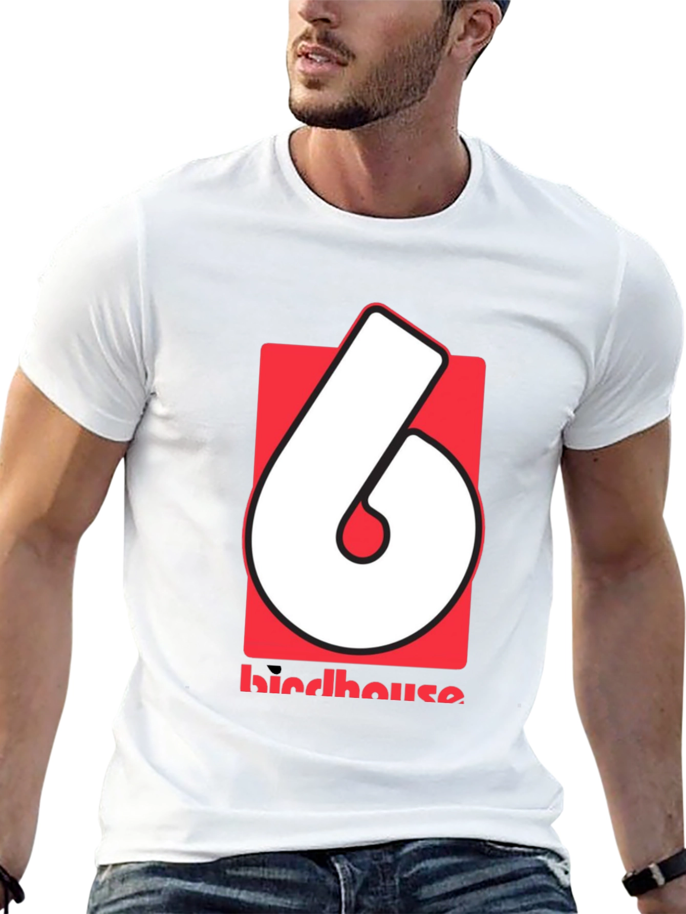 Birdhouse Logo Graphic Black T-Shirt
