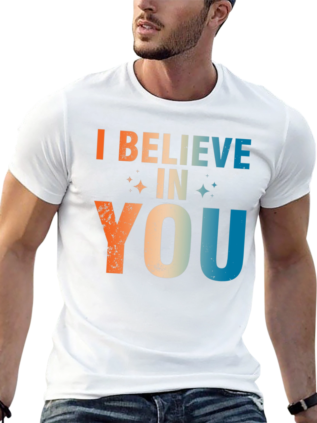 Believe In You Graphic Tee - Inspiring Positive Message