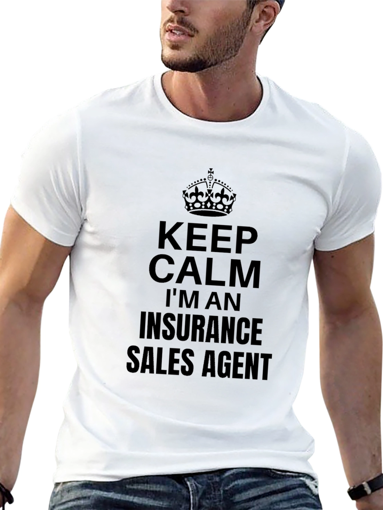 Keep Calm Insurance Agent T-Shirt