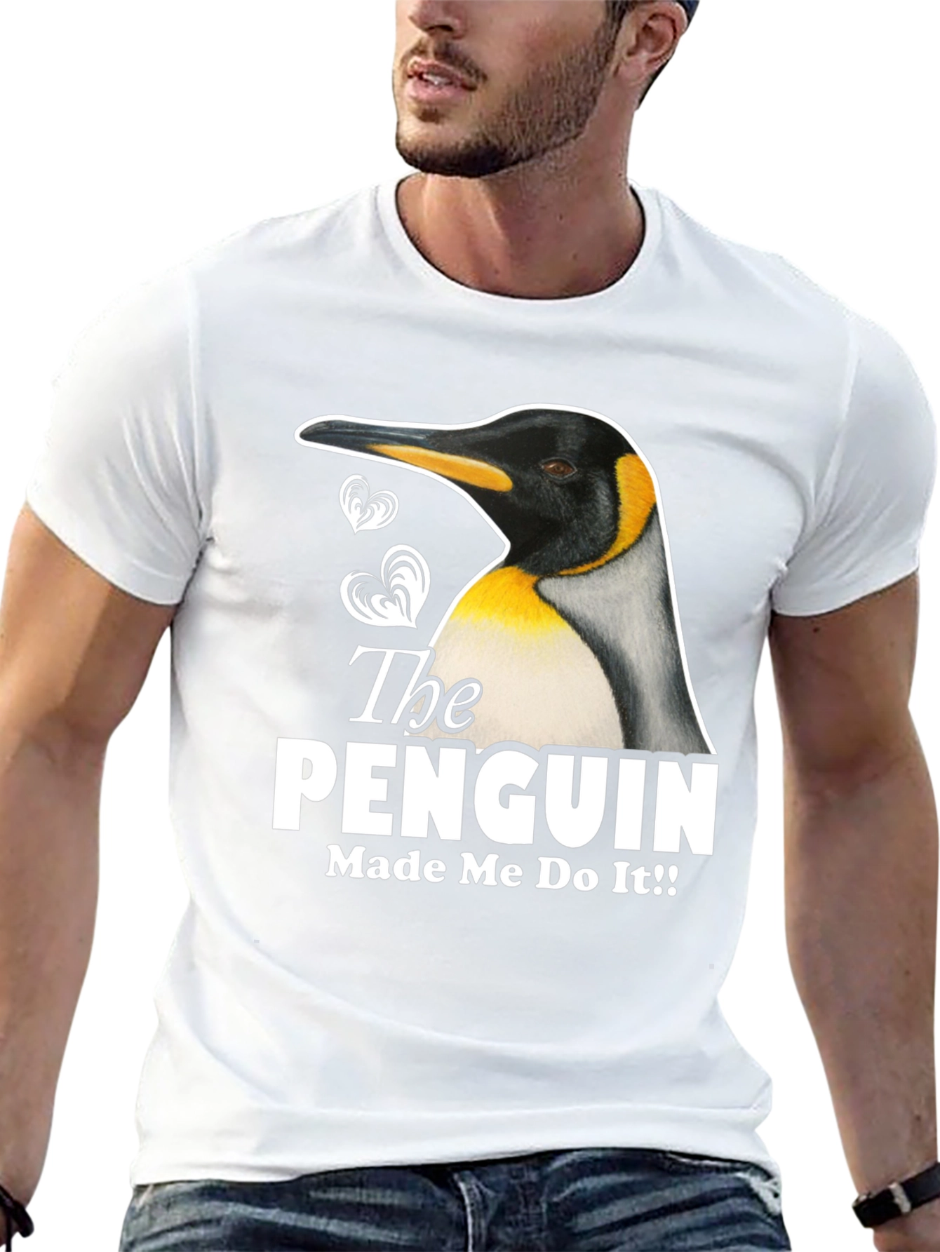 Penguin Made Me Do It T-Shirt