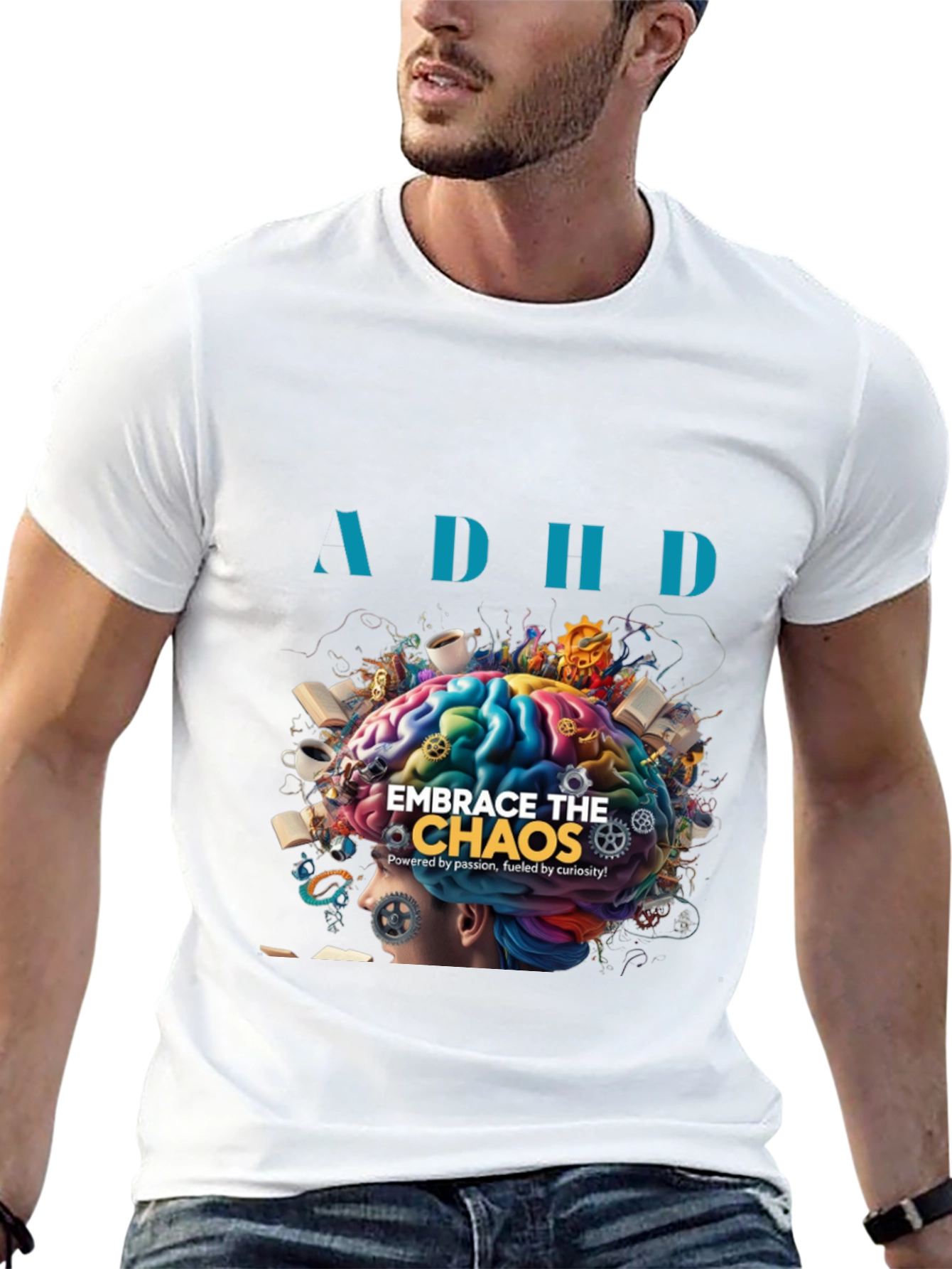 Embrace the Chaos ADHD T-Shirt