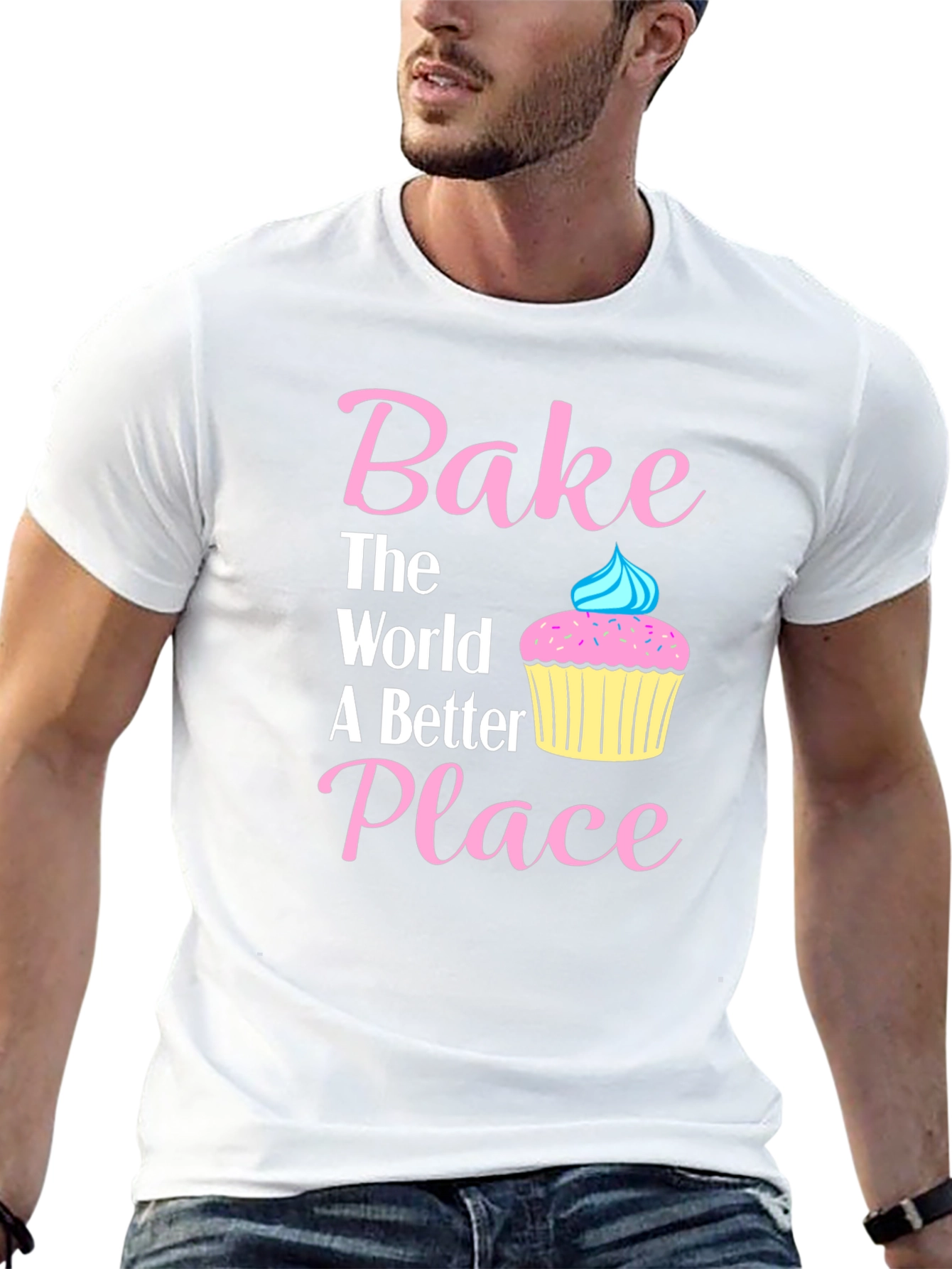 Bake The World Better T-Shirt | Baking Tee