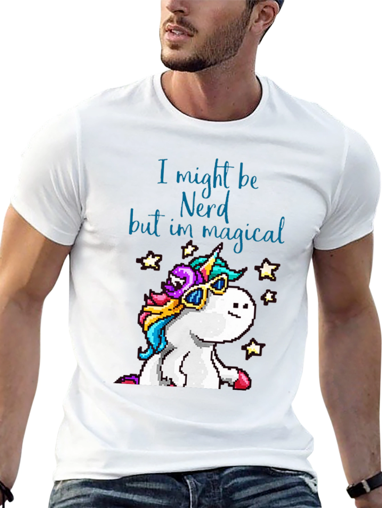 Magical Nerd Unicorn T-Shirt