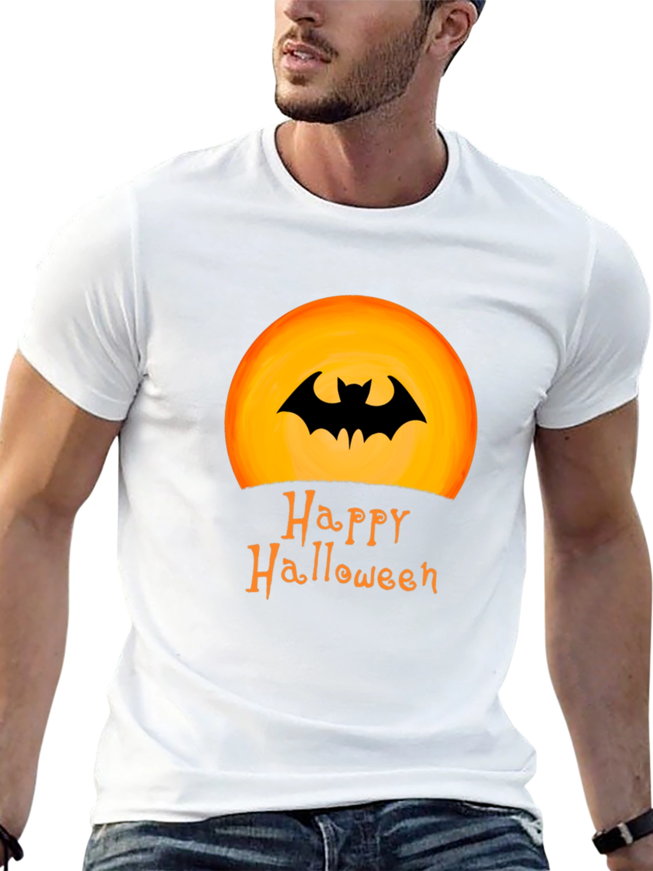 Happy Halloween Bat T-Shirt
