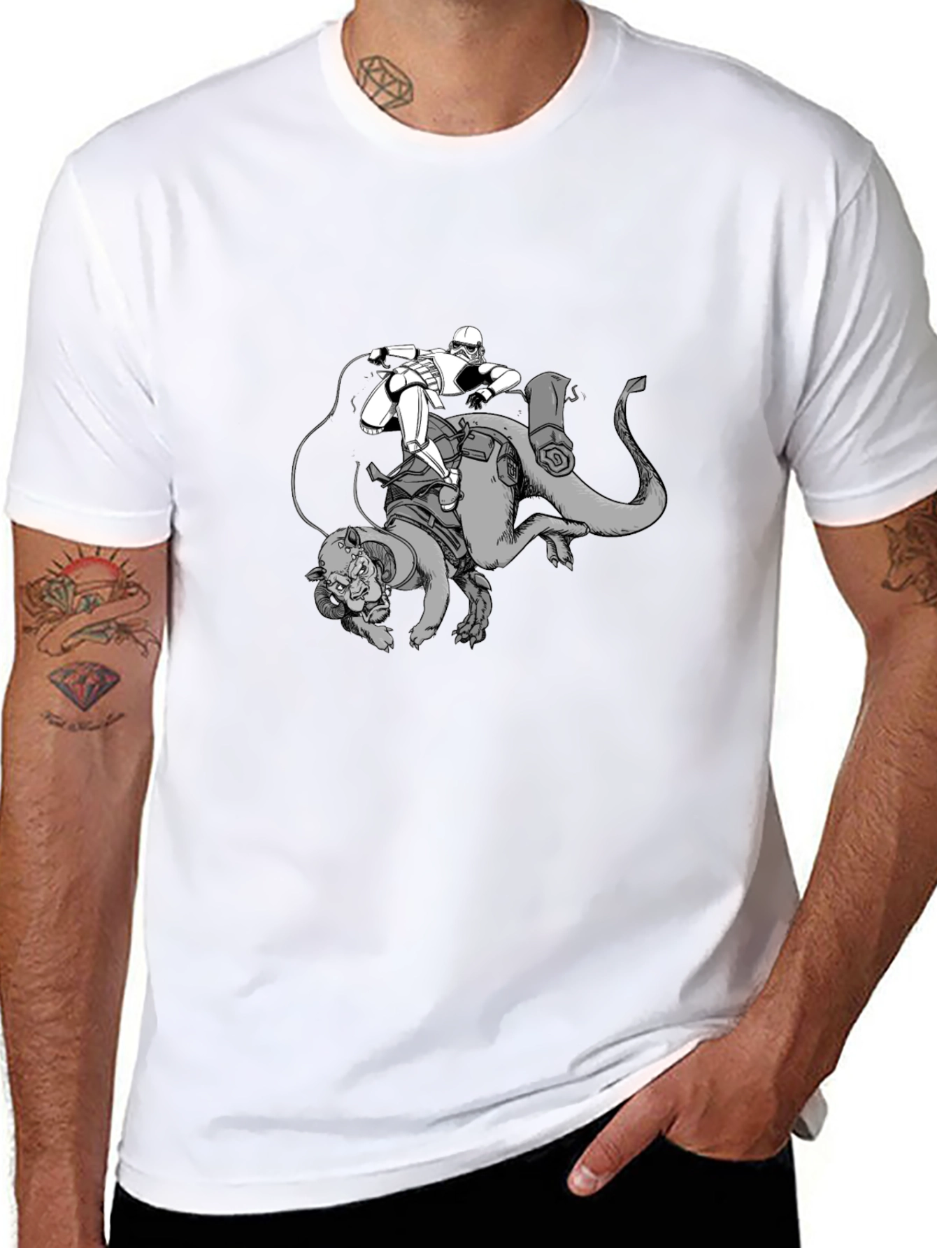 Stormtrooper Dewback Ride T-Shirt