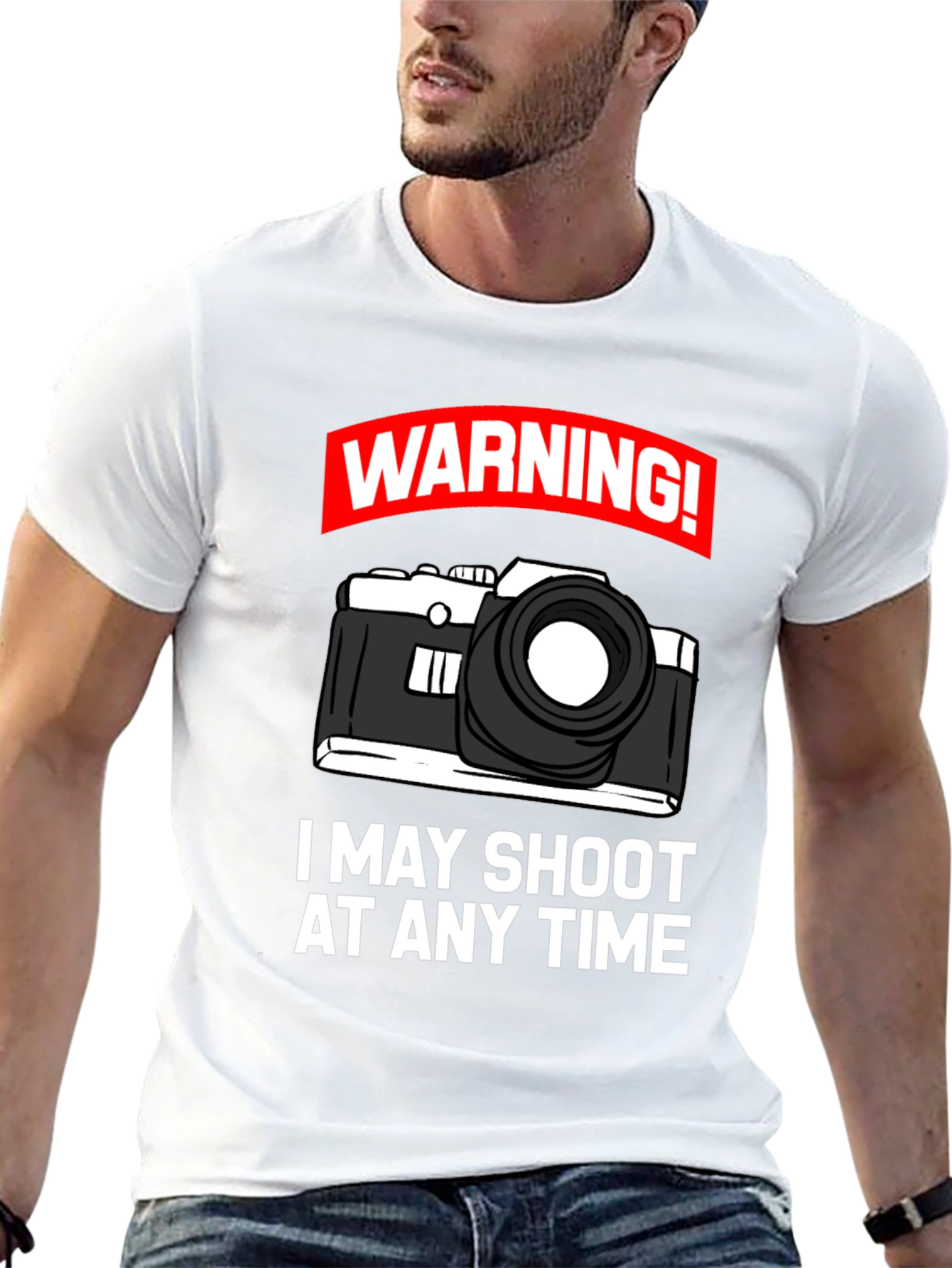 Warning: May Shoot At Any Time T-Shirt