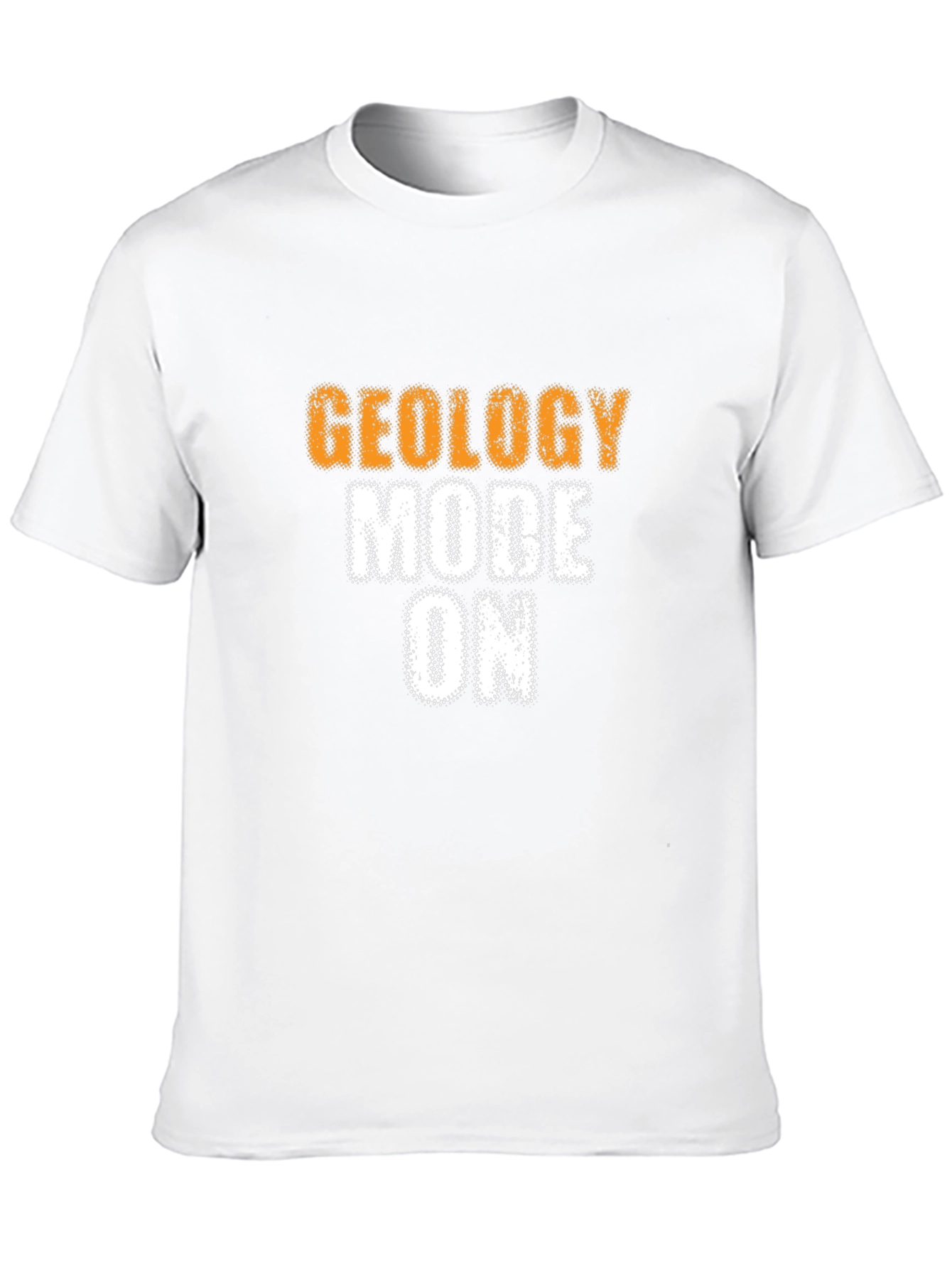 Geology Mode On Graphic Tee - Black