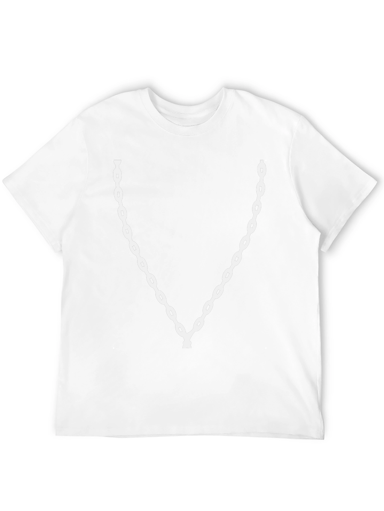 Chain Graphic Black T-Shirt