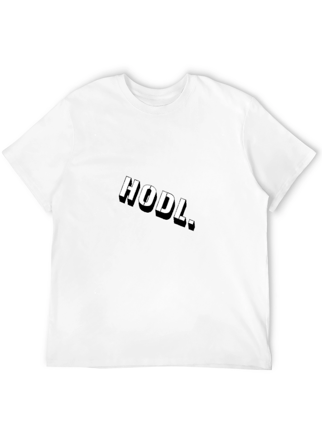 HODL Crypto Black T-Shirt - Bold Investment Style