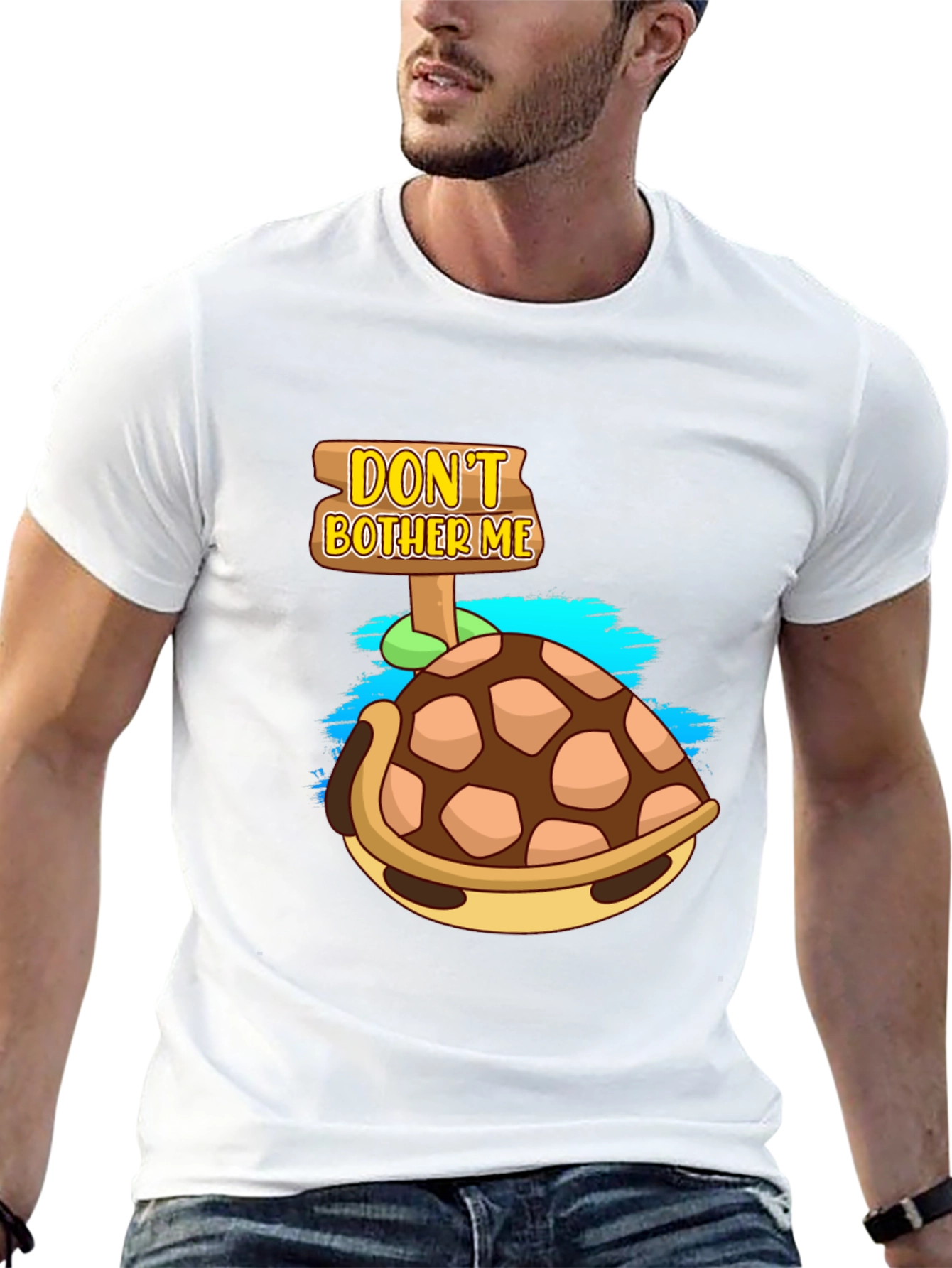 Dont Bother Me Turtle Graphic Tee