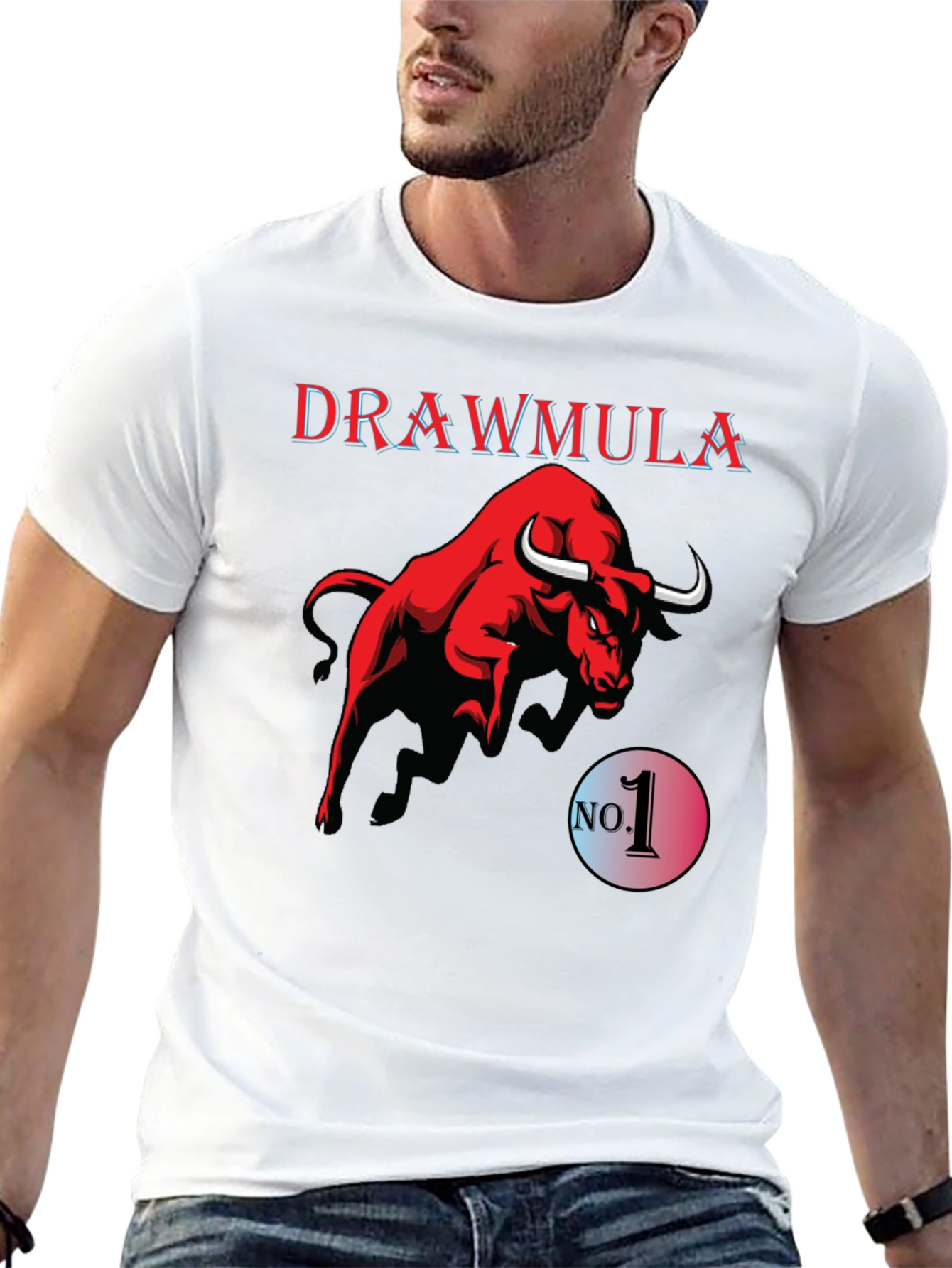Drawmula No. 1 Bull T-Shirt