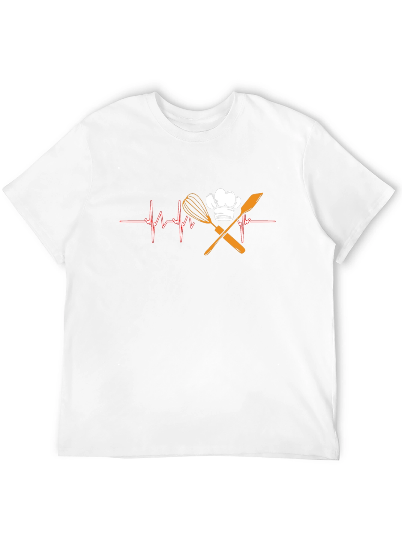 Chefs Heartbeat T-Shirt - Culinary Passion
