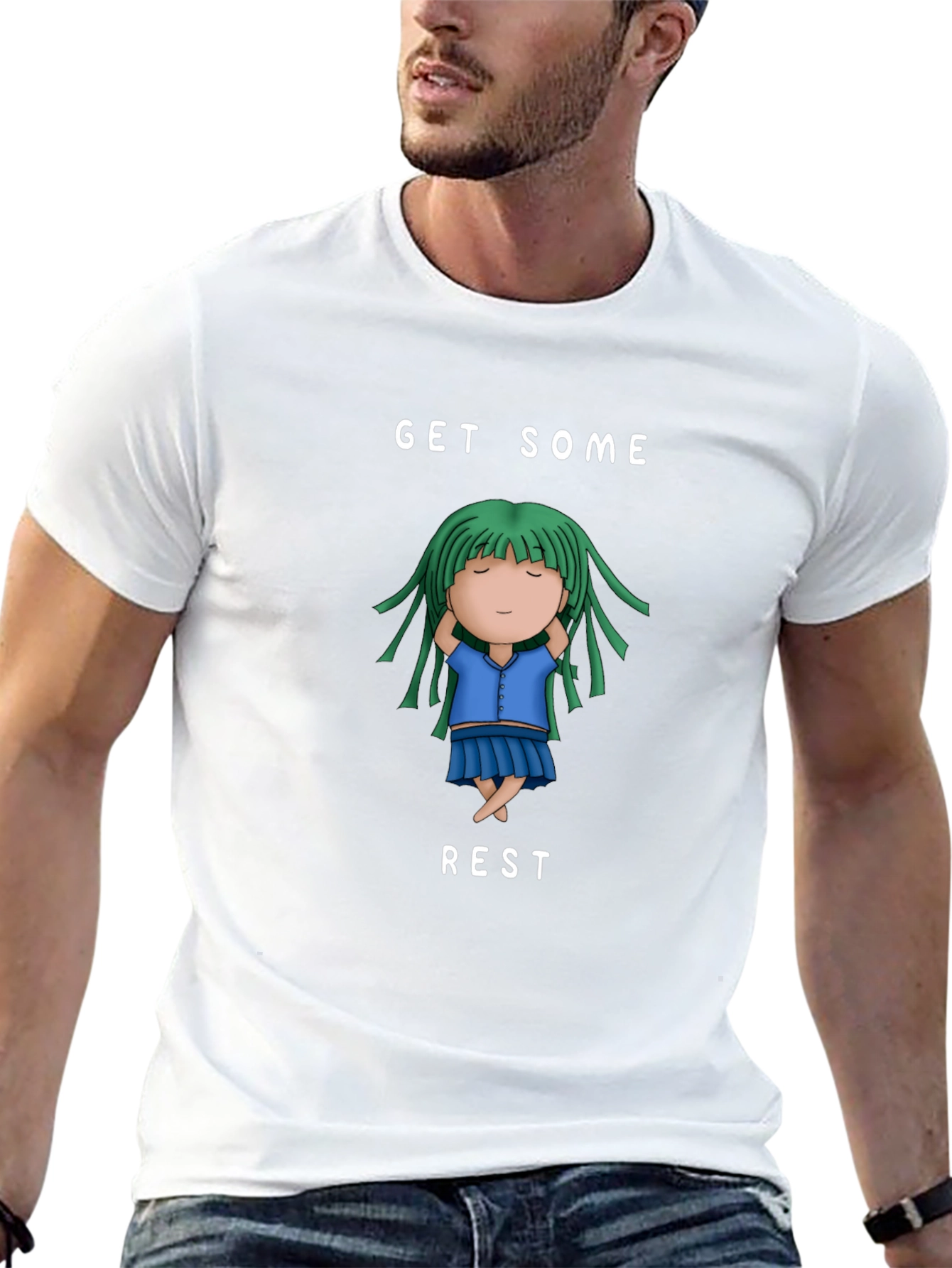 Get Some Rest Cartoon T-Shirt