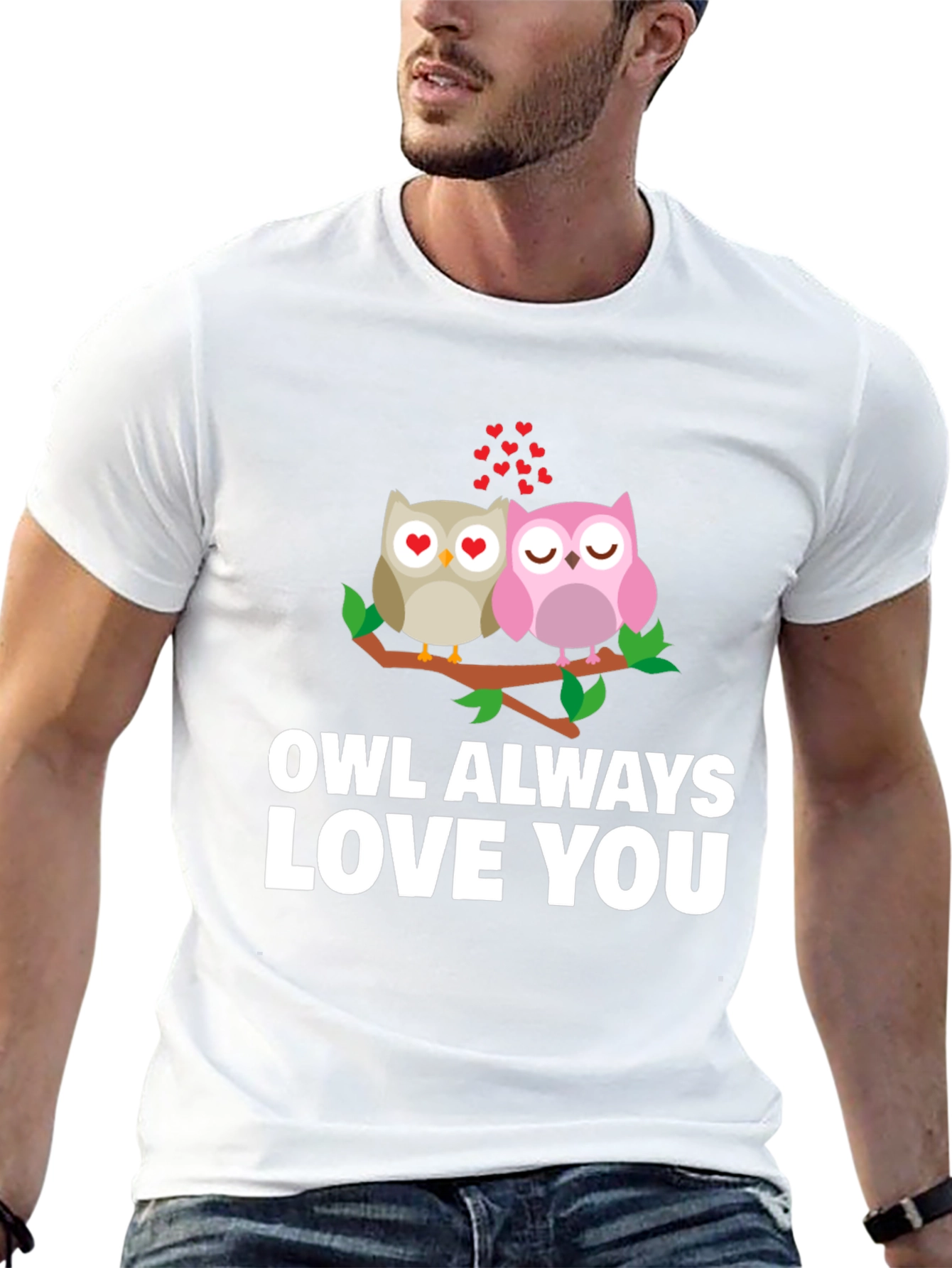 Owl Always Love You Black Graphic Tee