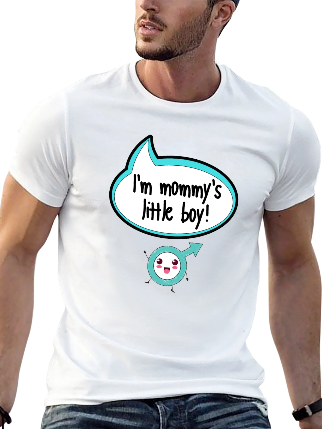 Mommys Little Boy Funny T-Shirt