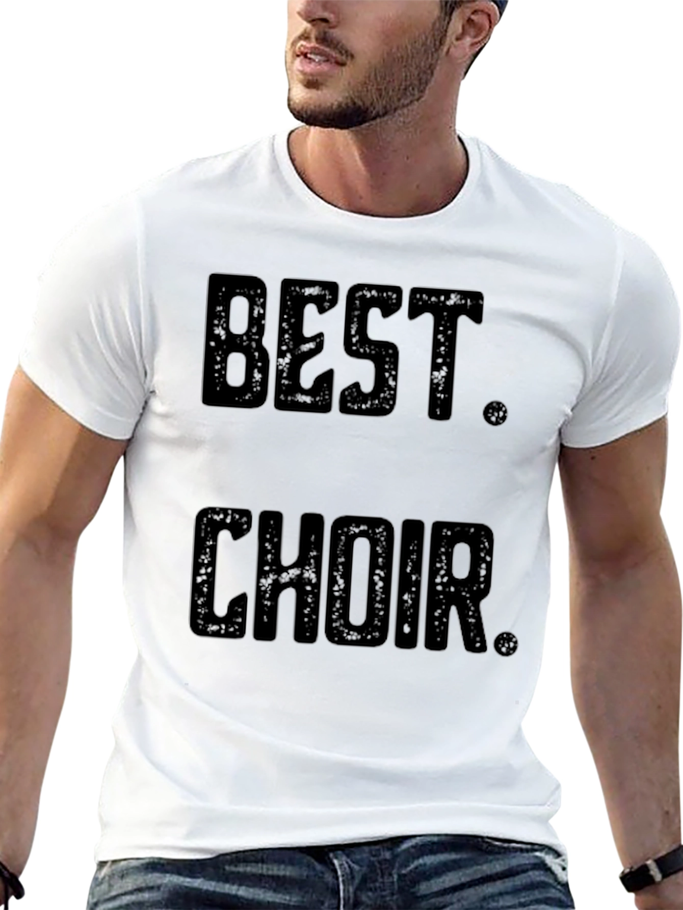 Best Choir T-Shirt - Black Crew Neck Tee